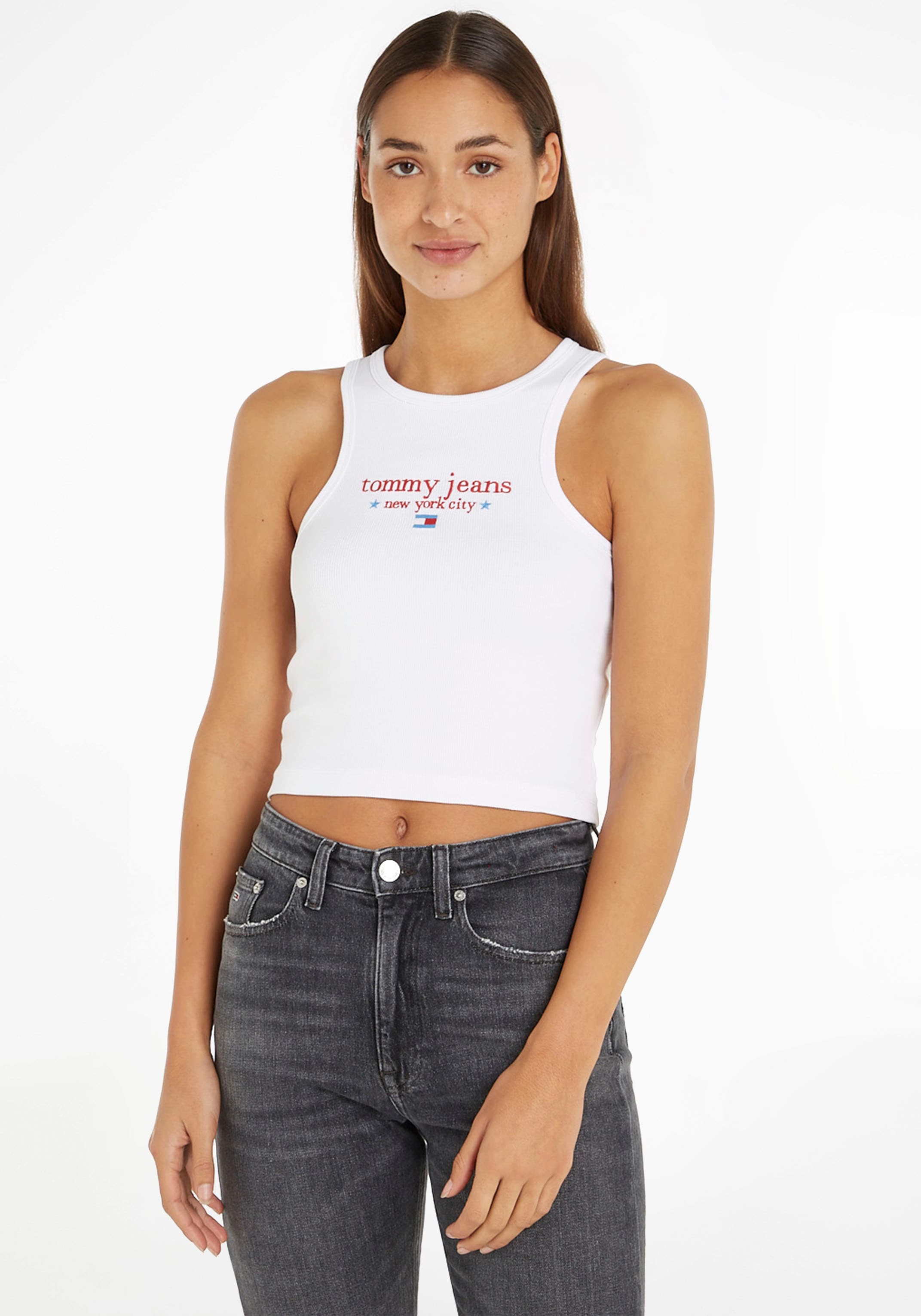 Tommy Jeans Tanktop »TJW BBY CRP TJ NYC TANK« bei ♕