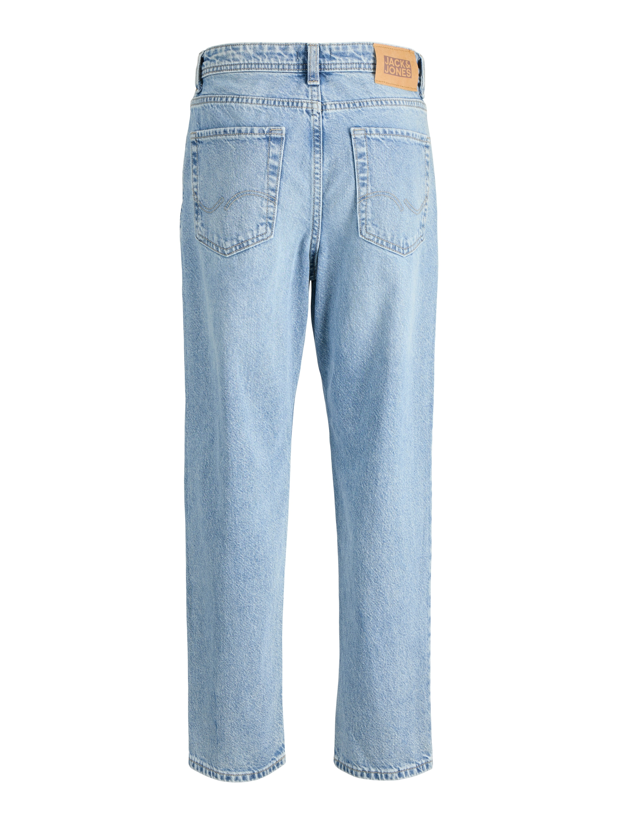 Jack & Jones Junior Relax-fit-Jeans »JJICHRIS sitzt bequem und ist ideal für den Alltag« Abriebeffekte, modisch, relaxed fit, Denim