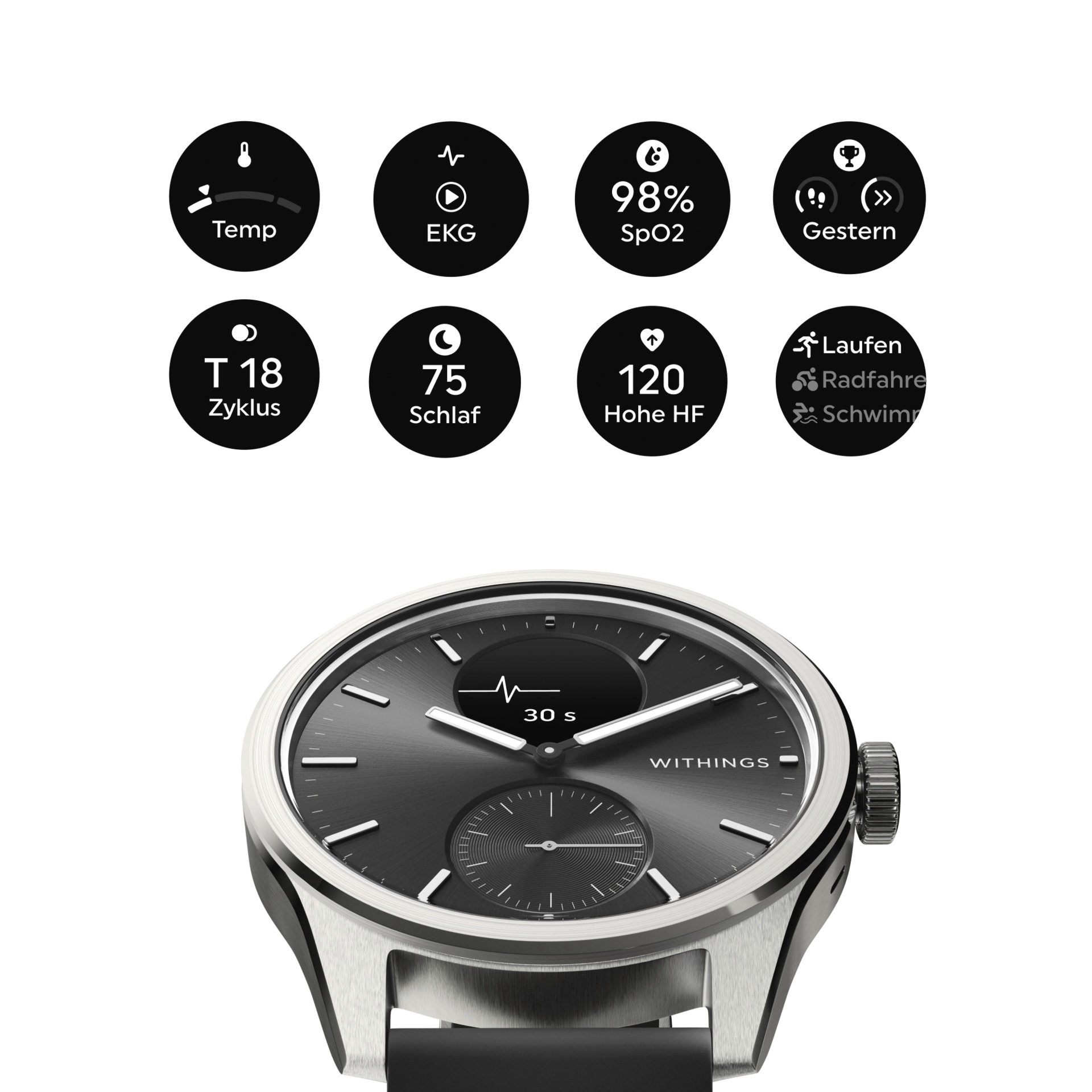 Withings Smartwatch UNIVERSAL bestellen (42 mm)« 2 »ScanWatch | online
