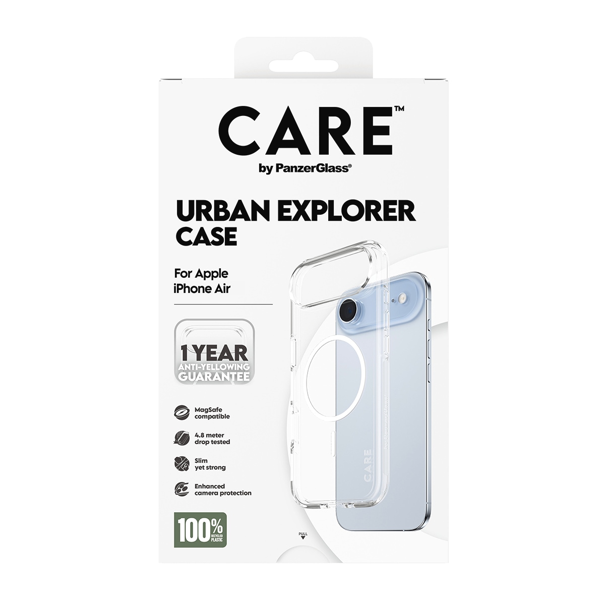 CARE by PanzerGlass Handyhülle »Urban Explorer Case für Apple iPhone Air« Apple iPhone Air Backcover, Schutzhülle, Handyschutzhülle, Case, Schutzcase, stoßfest