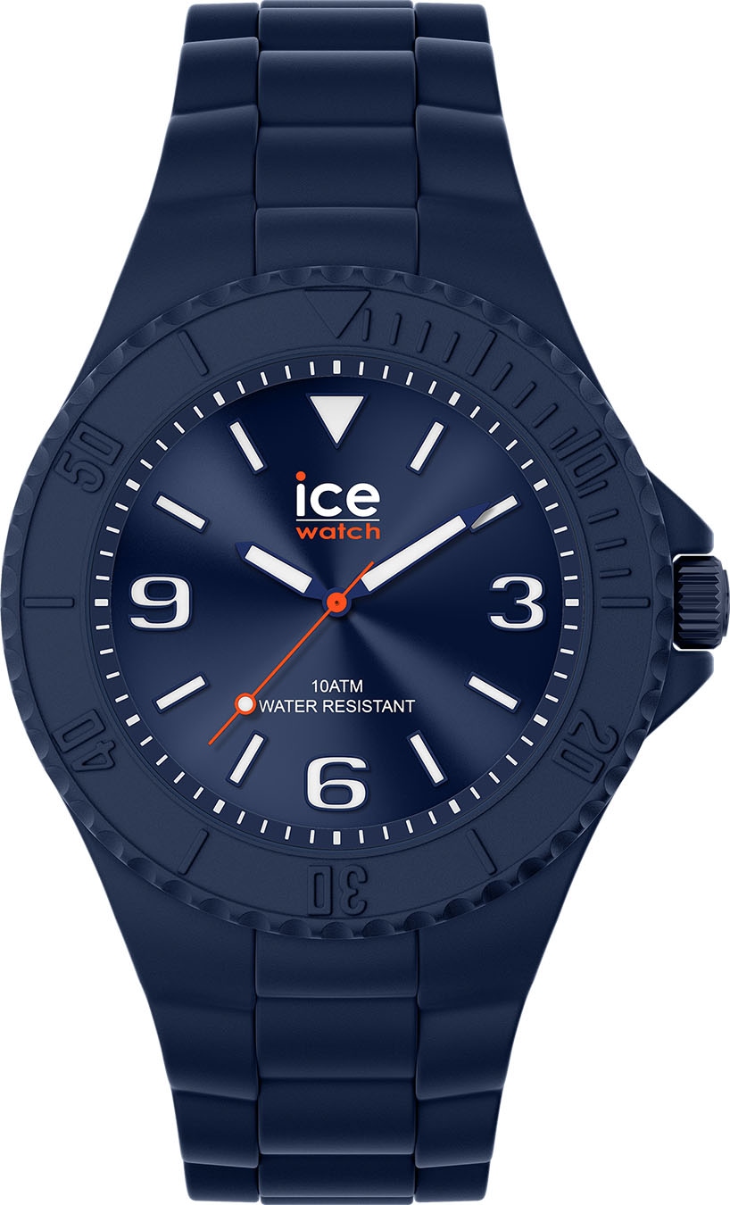 ice-watch Quarzuhr »ICE Dark - ♕ - Large generation bei 3H, 019875« - blue