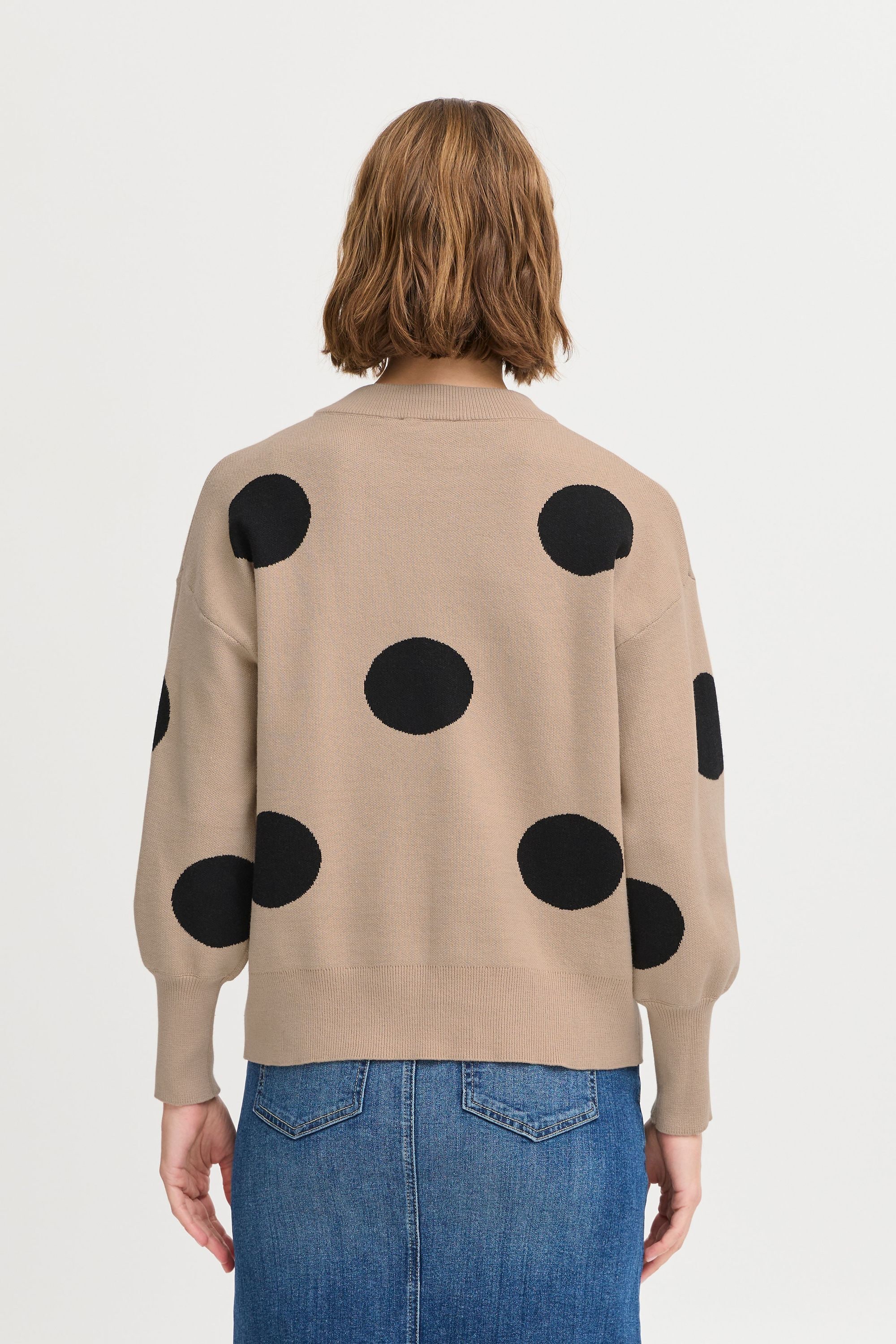 b.young Strickfleece-Pullover »Strickpullover BYOMME DOT JUMPER -«