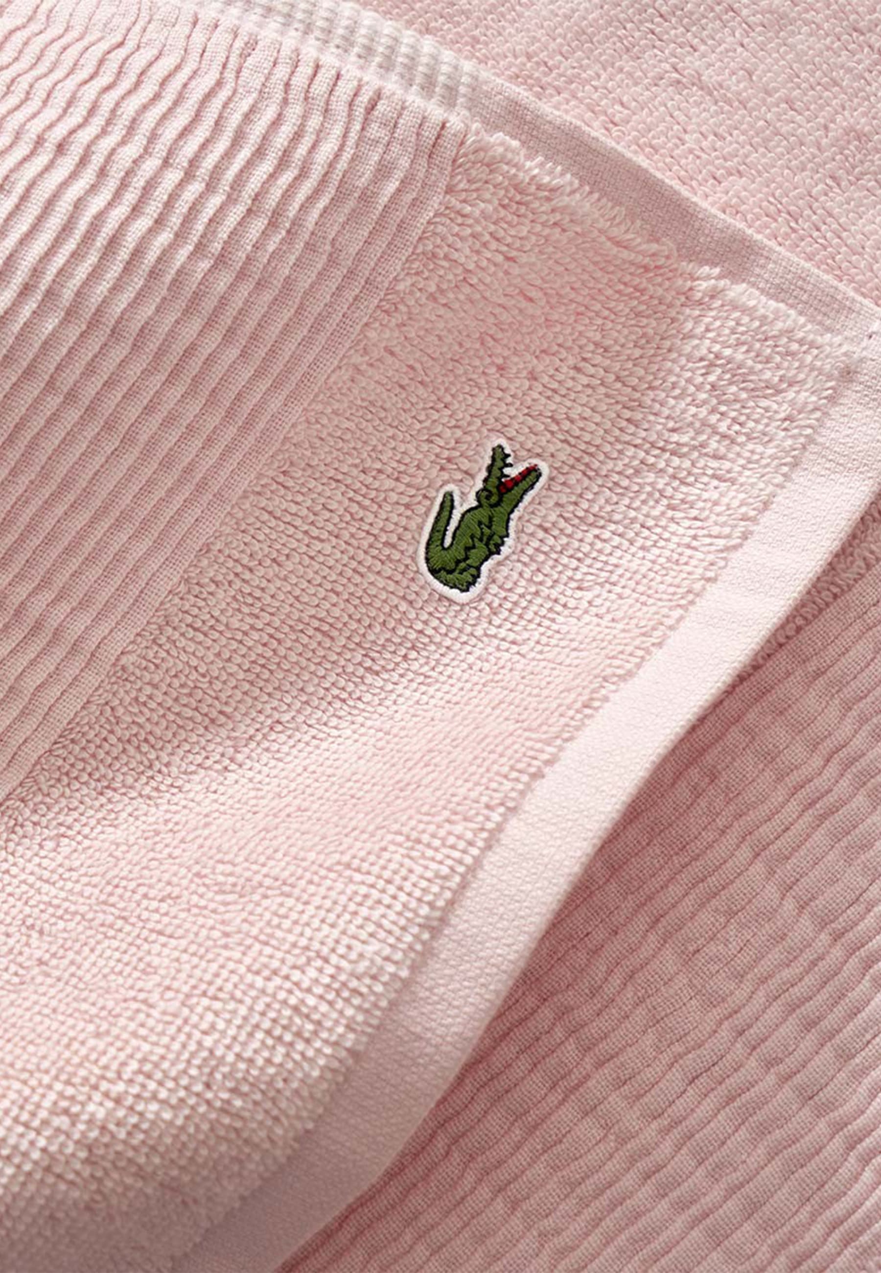 Lacoste Waschhandschuh »LLECROCO« mit Label-Applikationen
