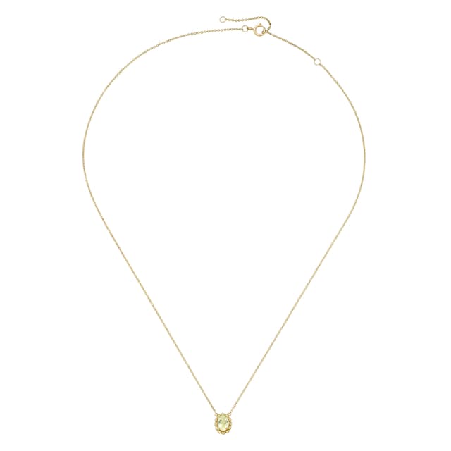Luigi Merano Goldkette »Collier mit einem Edelstein, Gold 375« kaufen |  UNIVERSAL