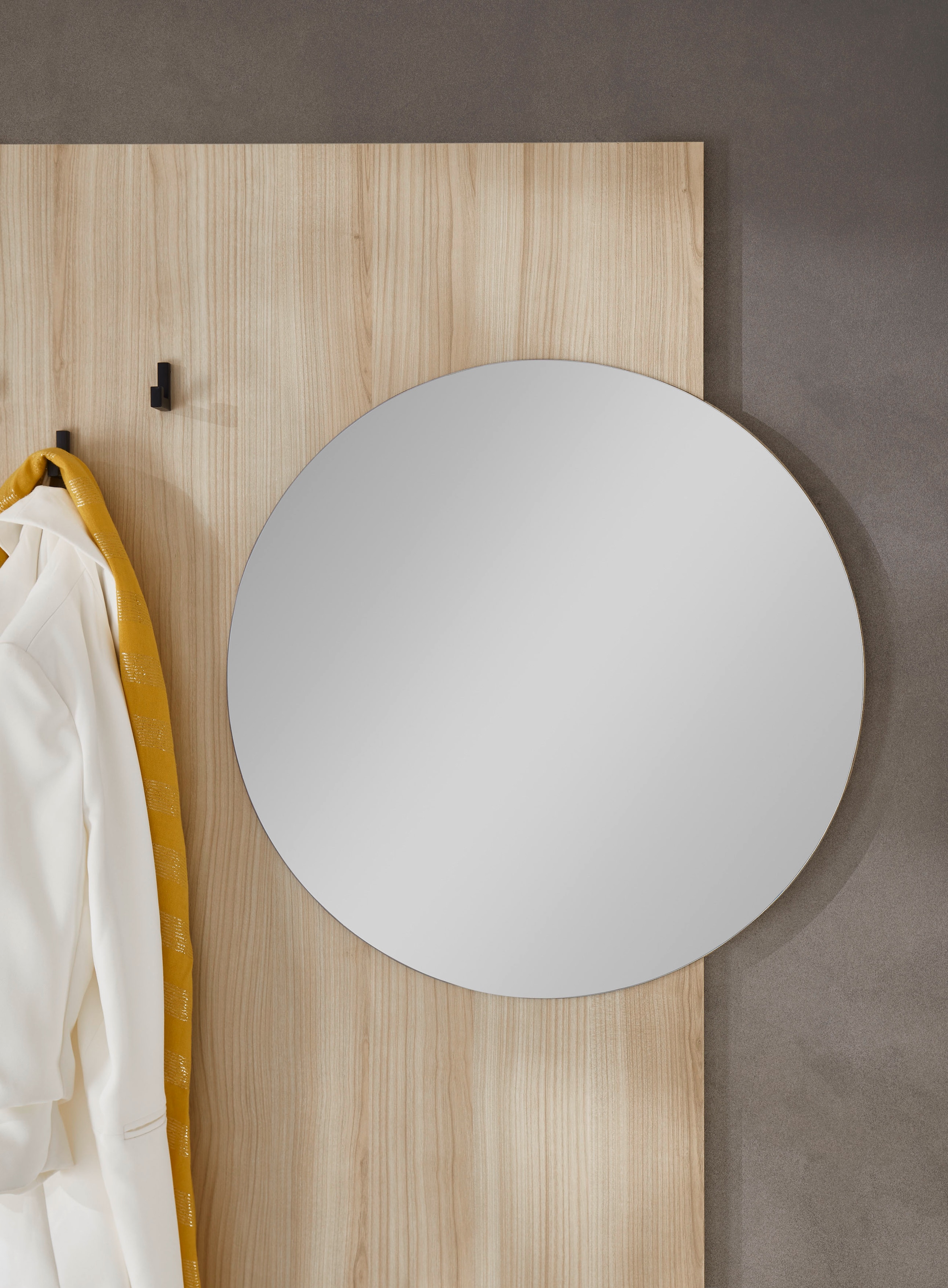HBZ Kompaktgarderobe »Jimmy, Melaminbeschichtung, Griffleiste« 1 Stk. tlg. Breite 210cm, 4 Komponenten, Melaminbeschichtung