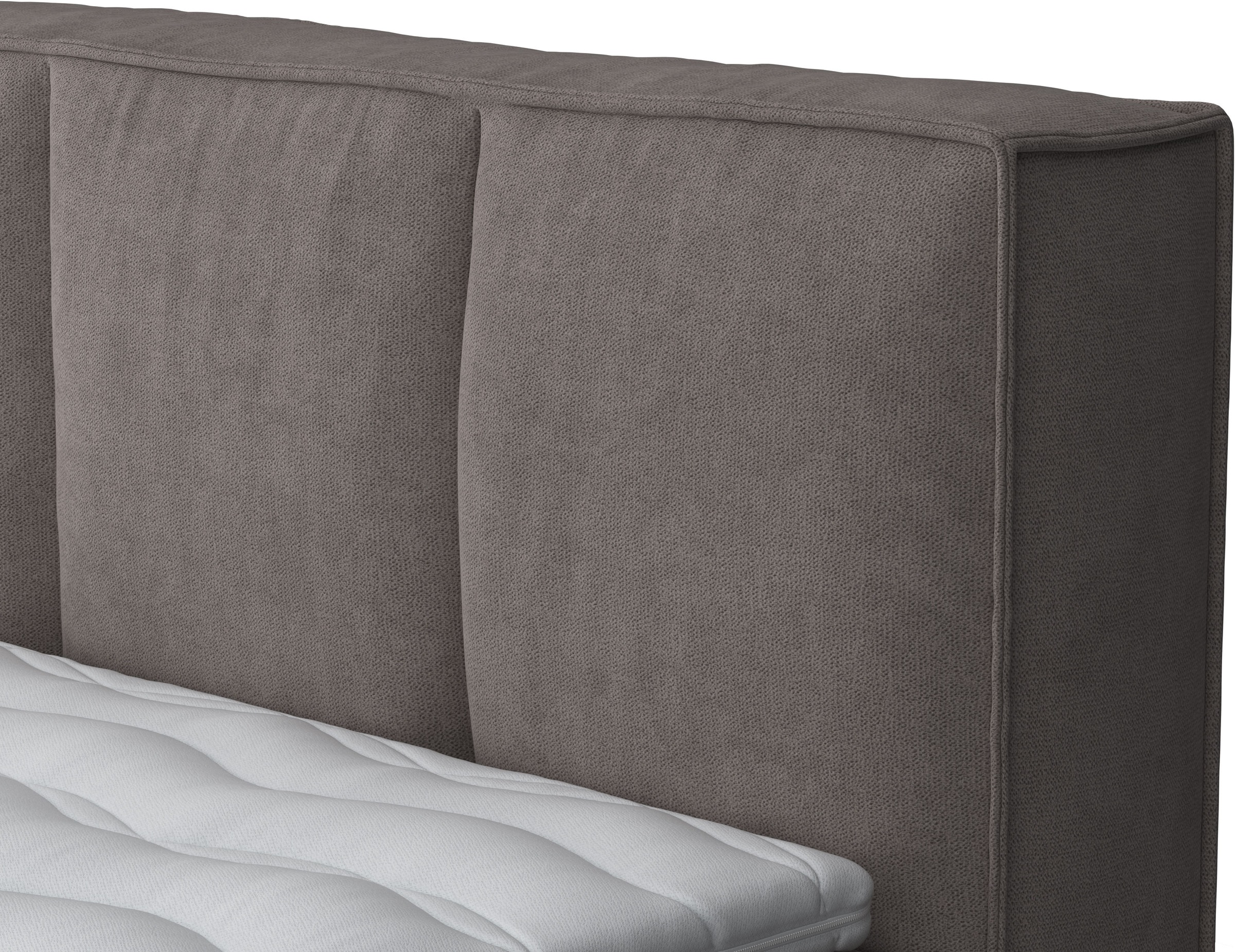 Home affaire Boxspringbett »Sacy«, Boxbett inkl. Topper, 2 Matratzen, Härtegrade H2, H3 und H4 wählbar