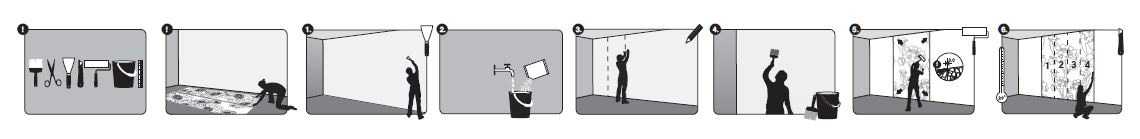 Komar Vliestapete »Digitaldruck Vlies - Manoa - Größe 350 x 250 cm«, bedruckt, Wohnzimmer, Schlafzimmer