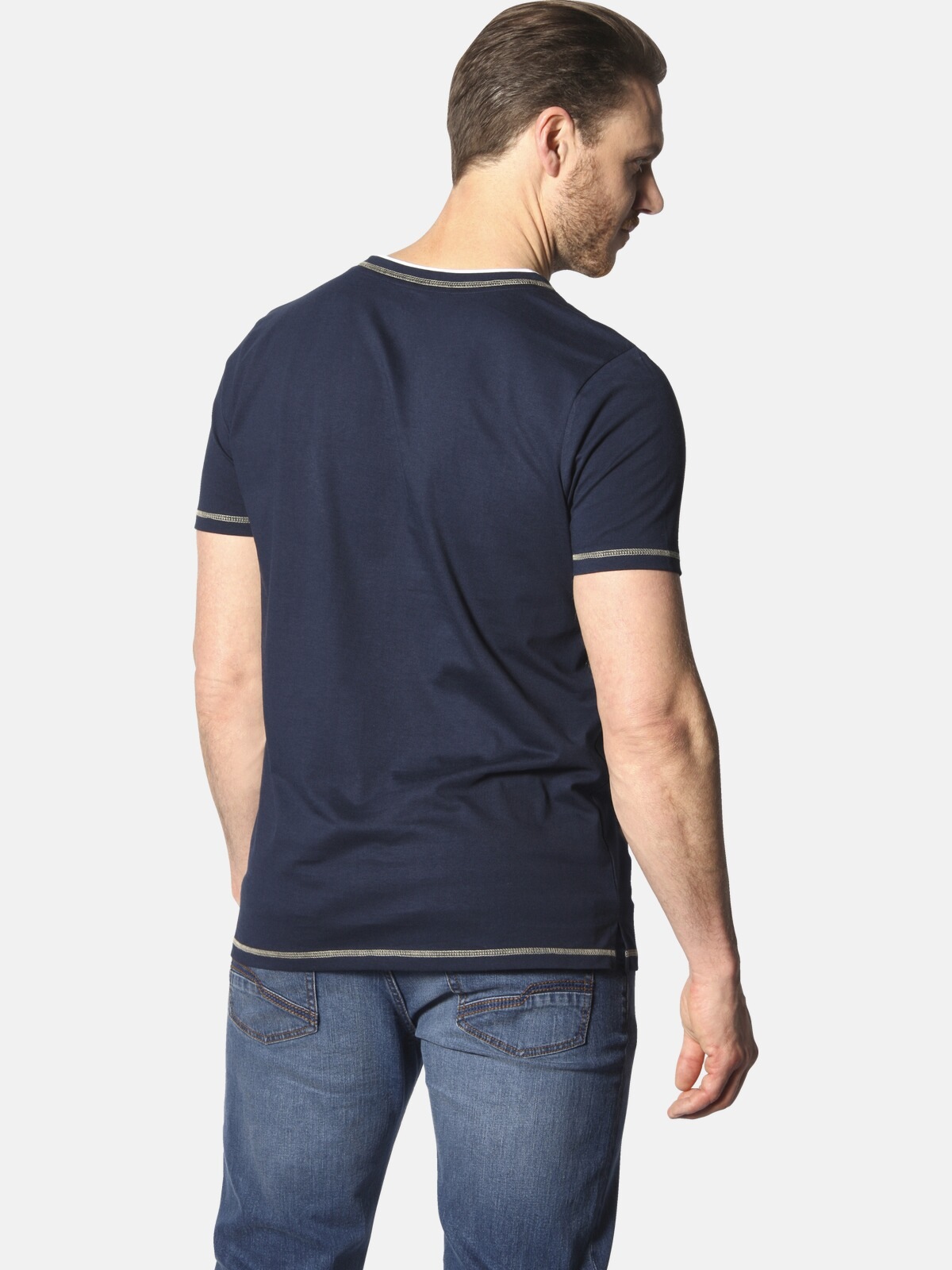 Jan Vanderstorm T-Shirt »T-Shirt HAFTOR«, (1 tlg.)