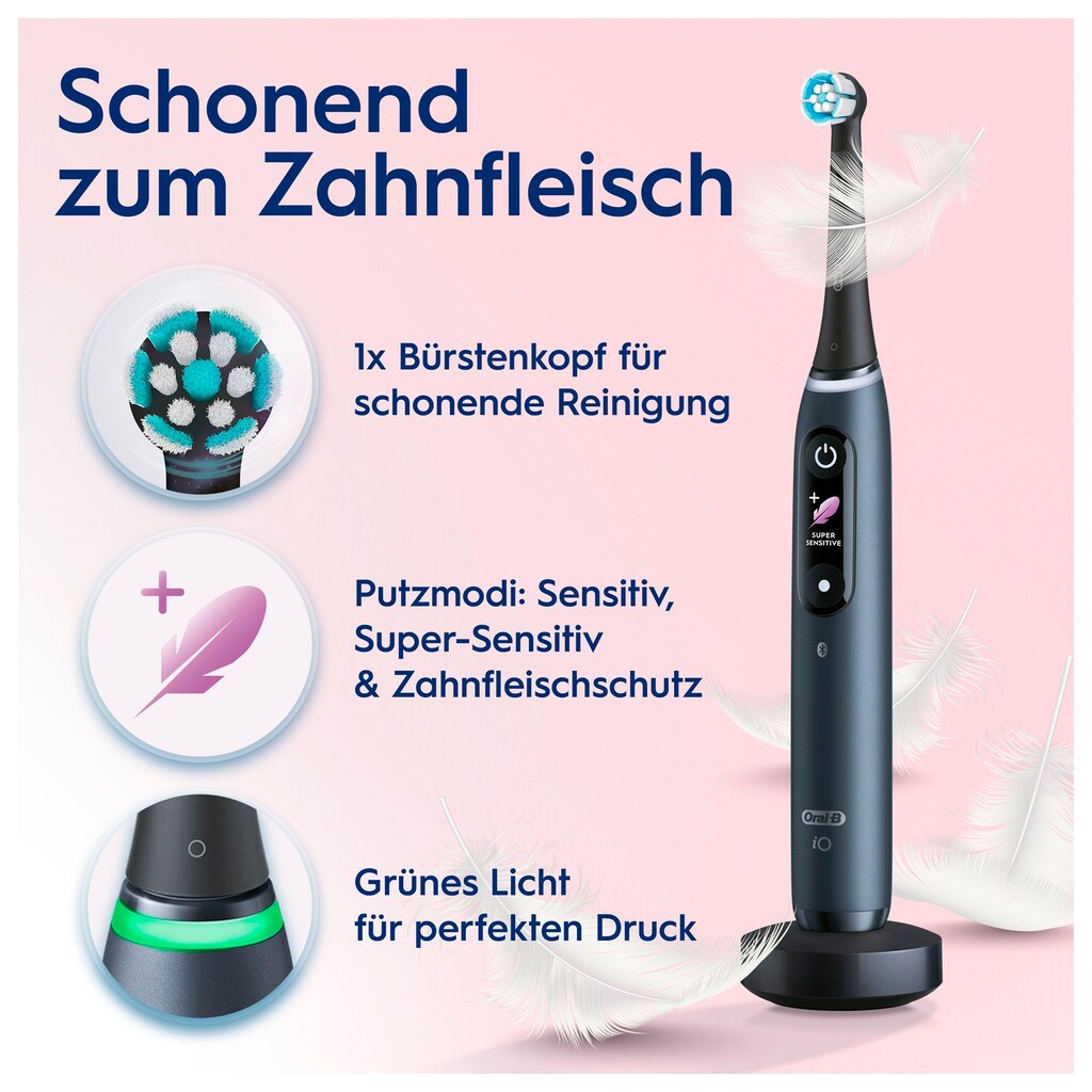 Oral-B Elektrische Zahnbürste »iO 8«, 2 St. Aufsteckbürsten