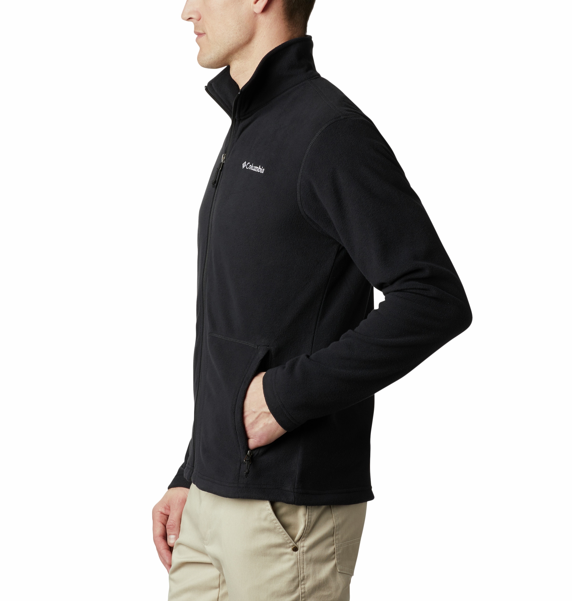 Columbia Fleecejacke »Fast Trek™ Light FZ Fleece«, (1 St.), mit kontrastfarbenen Details