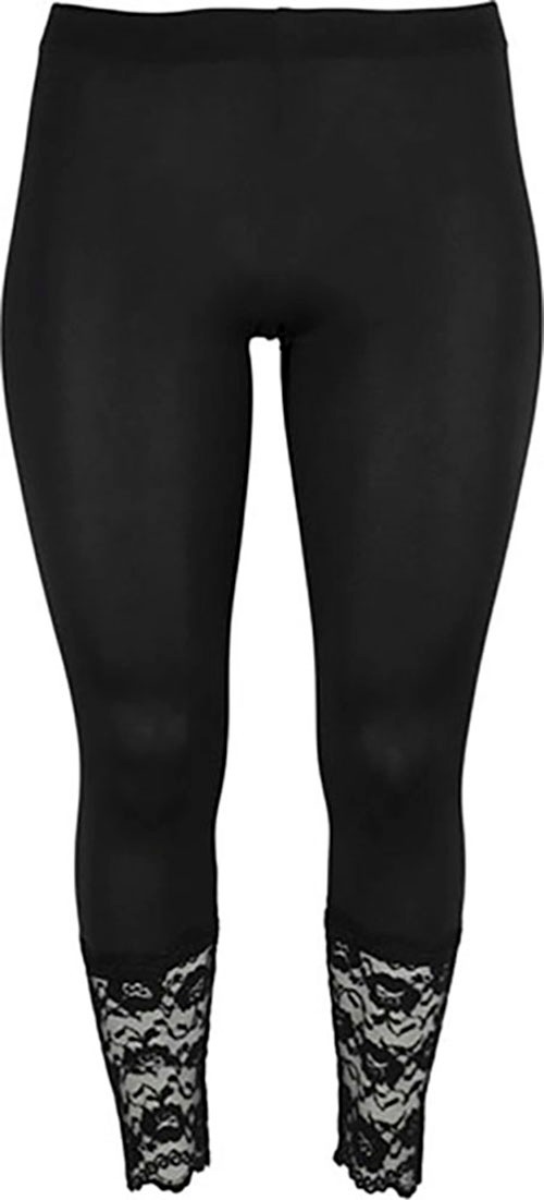 SANDGAARD Leggings »LUXEMBOURG«, mit Spitze am Beinabschluss, Sommerhose