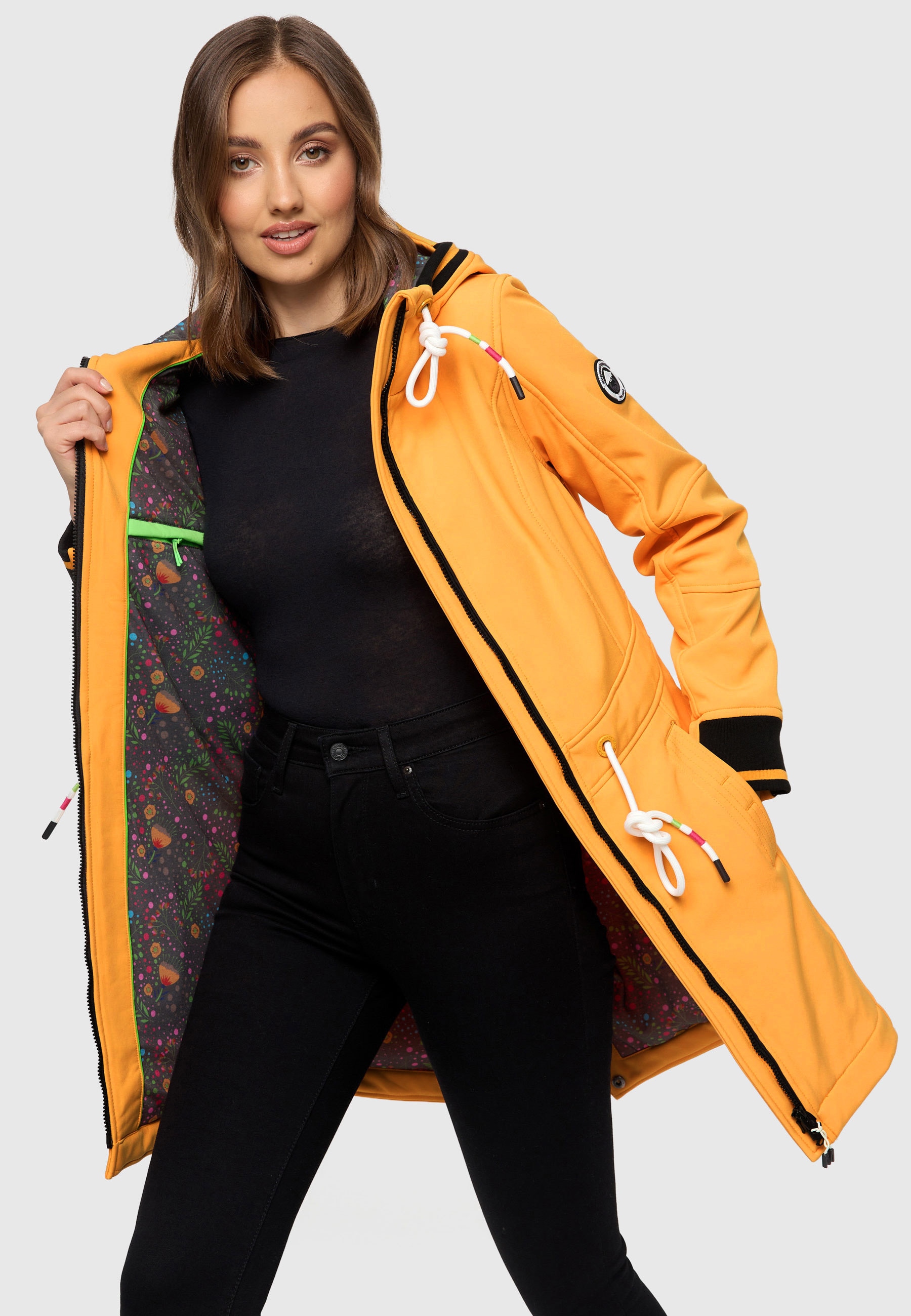 Marikoo Softshelljacke »Marikoo Mount Furnica Damen Softshell Jacke B964«