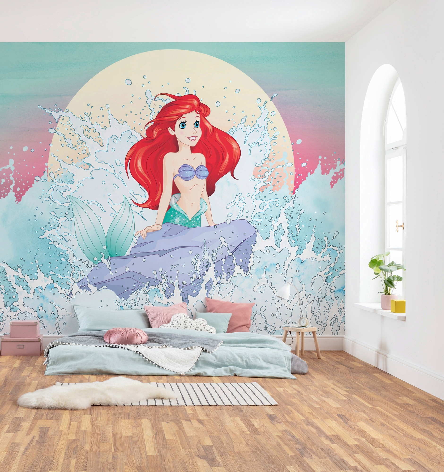 Komar Vliestapete »Digitaldruck Vlies -  Ariel Rise - Größe 300 x 280 cm« bedruckt glatt Kinderzimmer