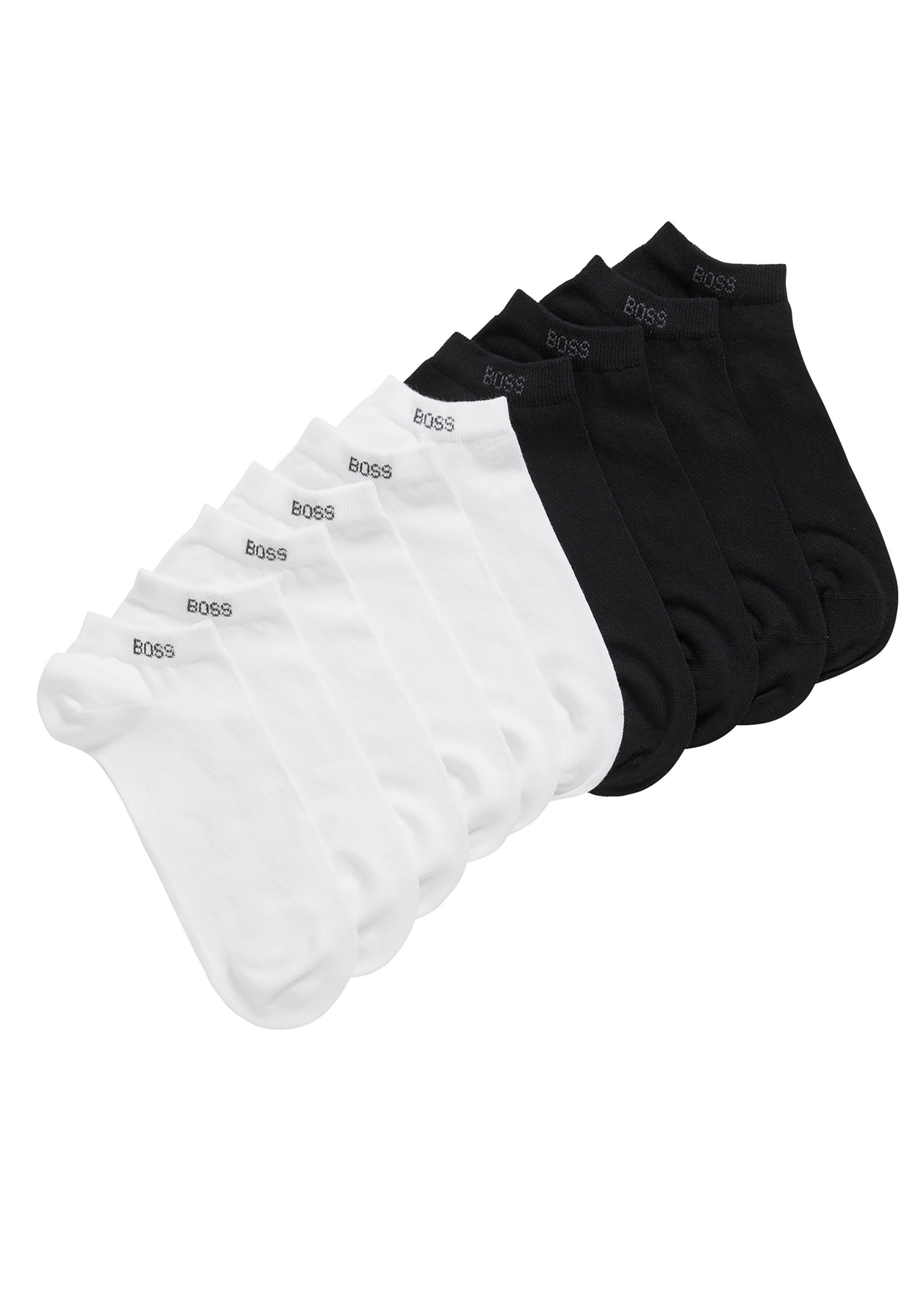 BOSS Sneakersocken »5P AS Uni Color CC«, (Packung, 5 Paar, 5er), im sportiven Look