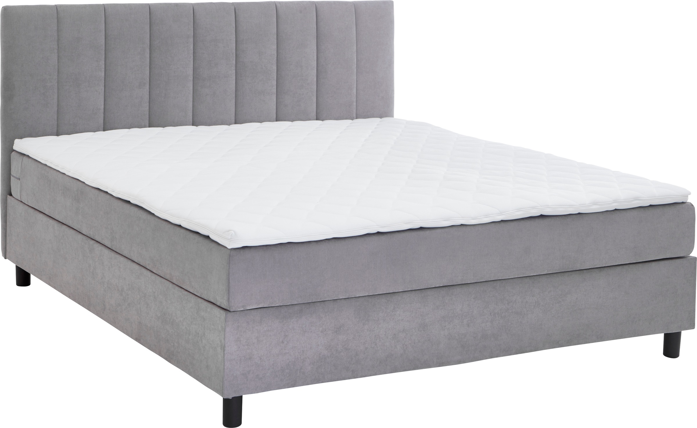 ATLANTIC home collection Boxbett »Henriete«, Tonnentaschenfederkern-Matratze und Topper, wahlweise mit Bettkasten