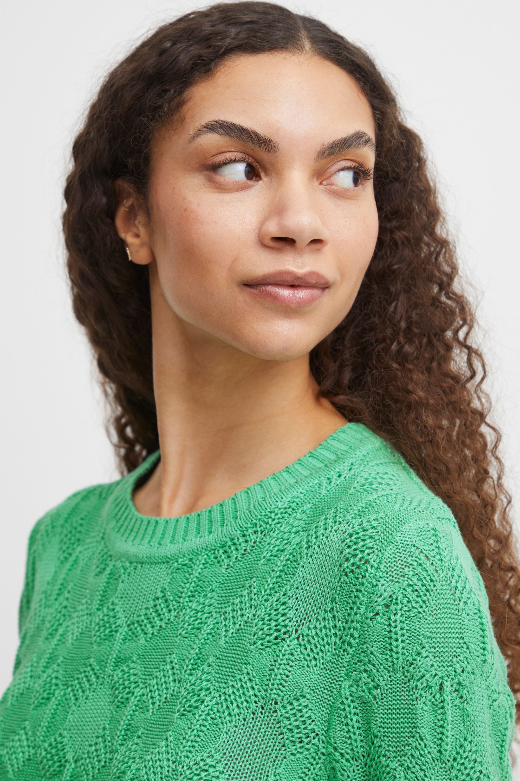 b.young Strickfleece-Pullover »Strickpullover BYMilja«