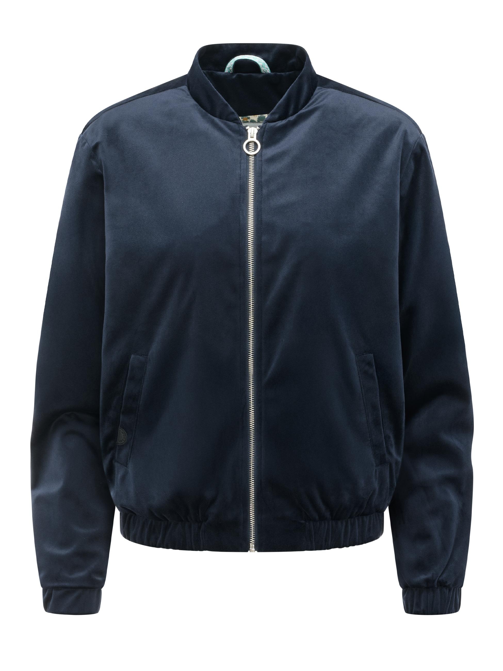 Ragwear Bomberjacke »Bomberjacke Velvetie« ohne Kapuze Modische Blousonjacke aus kuscheligem Samt