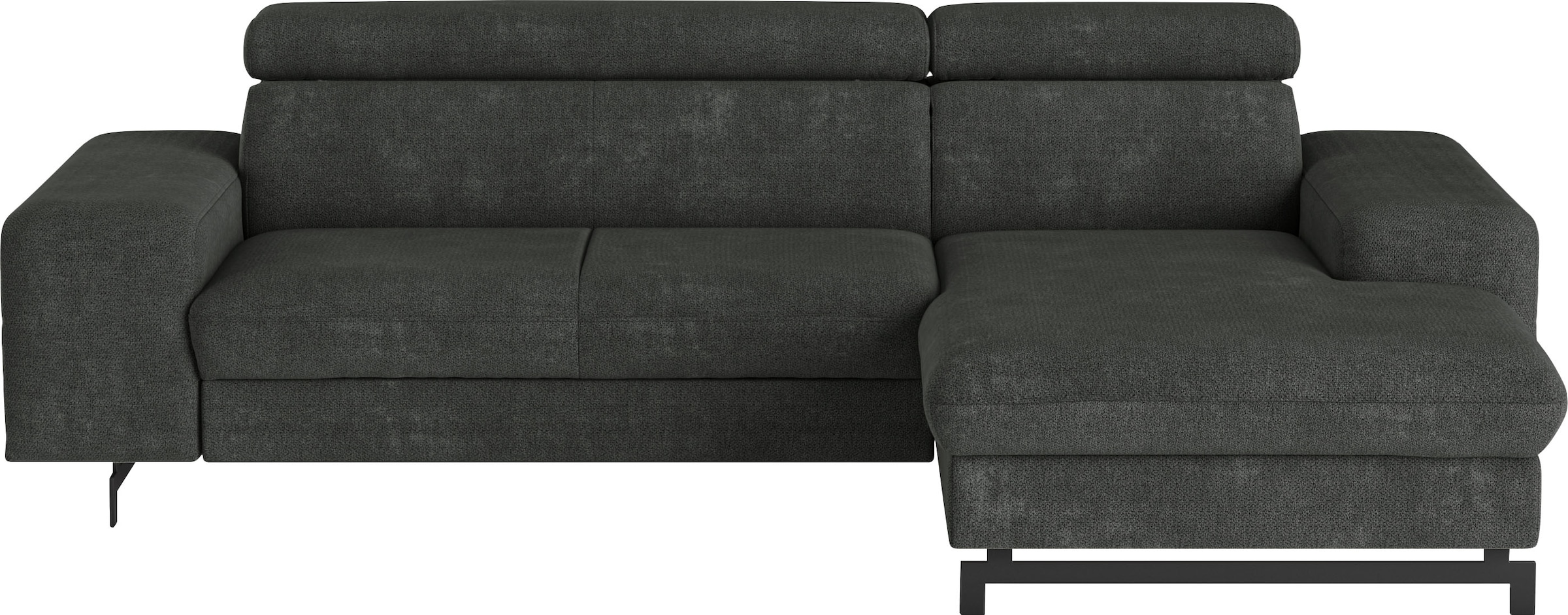 COTTA Ecksofa »Emma L-Form«, mit Kopfteilverstellung, wahlweise mit Bettfunktion & Bettkasten