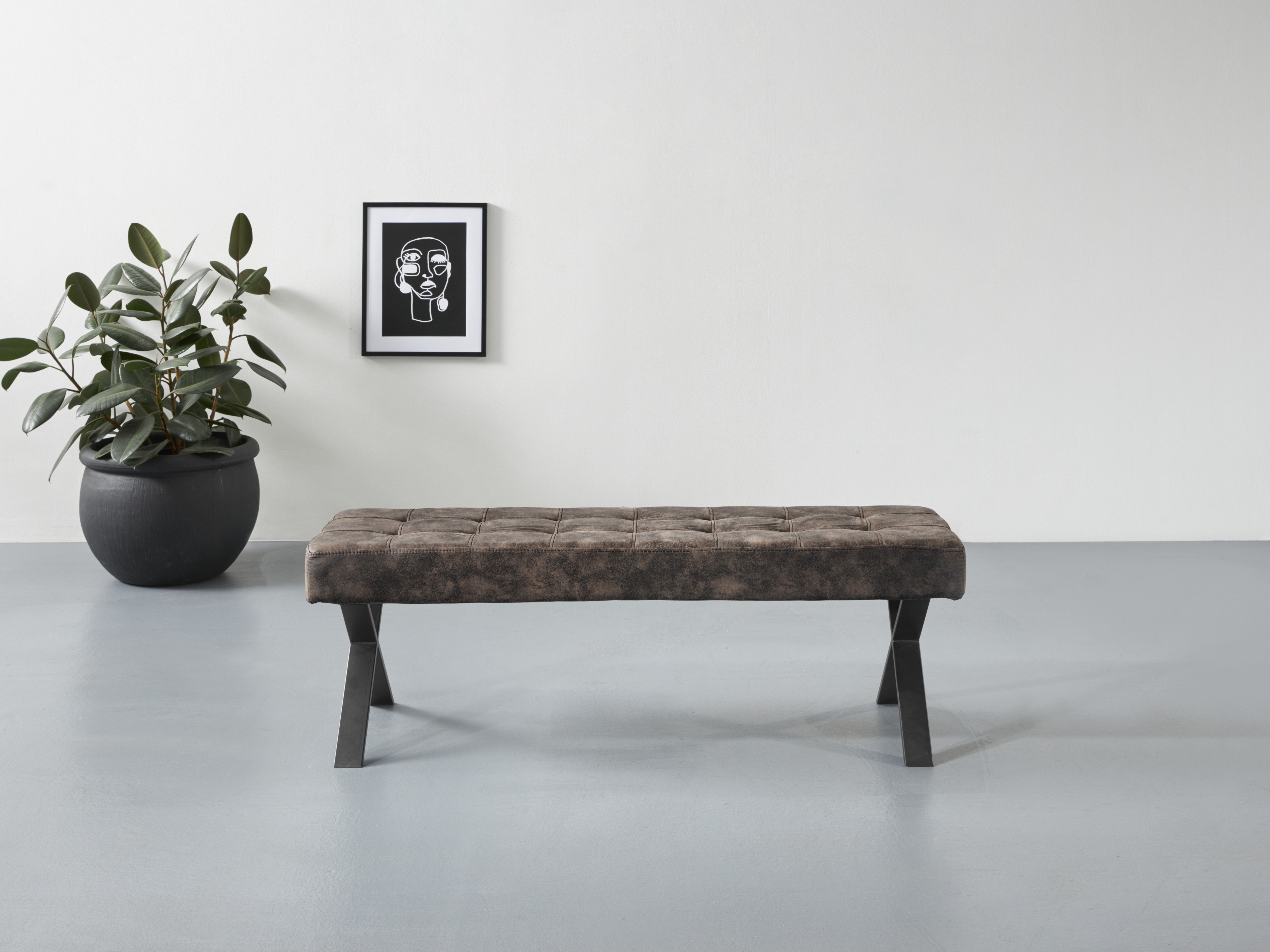 Polsterbank »Donna«, ohne Lehne, Breite 140 cm
