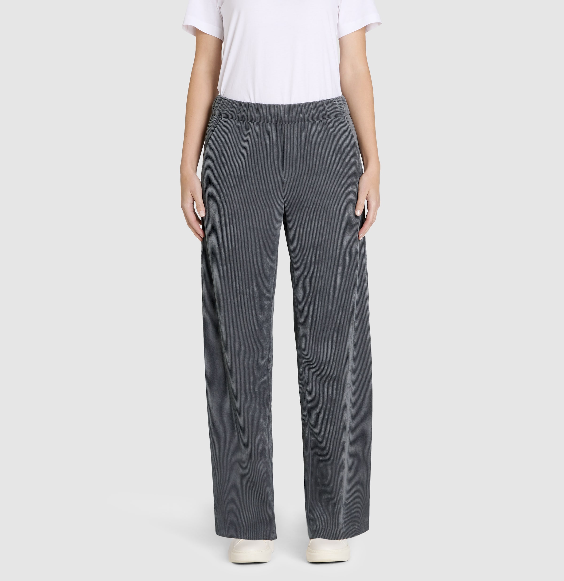 MAC Cordhose »CHIARA«, mit weitem Bein