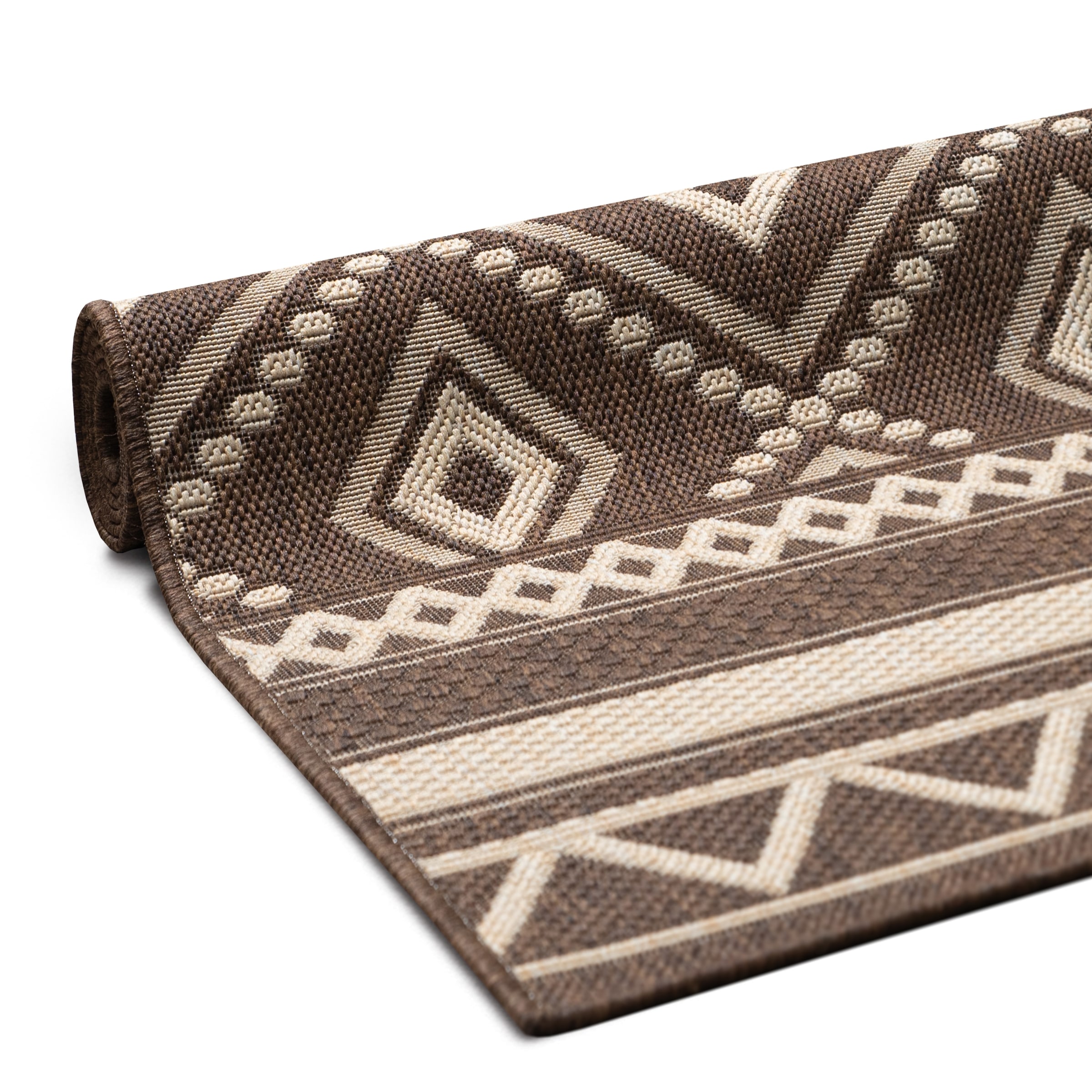 my home Teppich »Toronto auch als Läufer erhältlich«, rechteckig, 3 mm Höhe, In- und Outdoor geeignet, Sisal-Optik, Wetterfest & UV-beständig, Boho