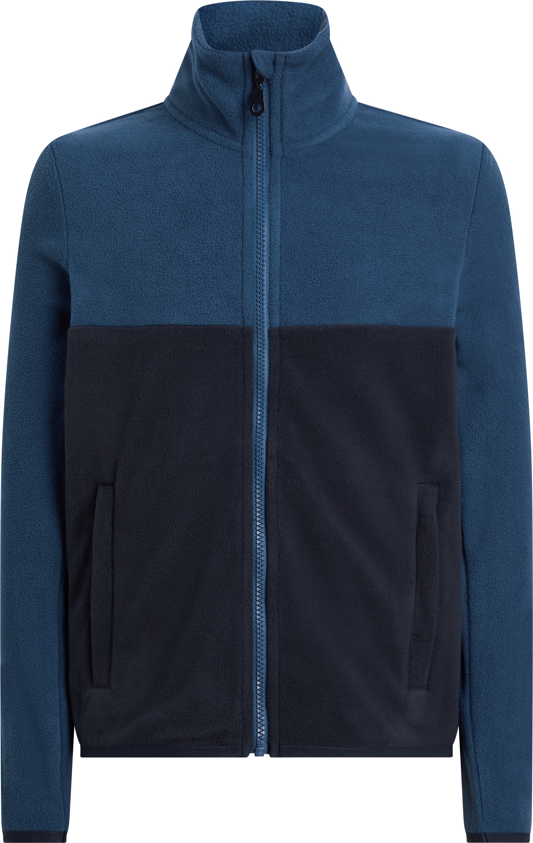 McKINLEY Fleecejacke »JU.-UNTERJACKE AMARO FZ FL B« Colorblocking Look, Reißverschlusstaschen