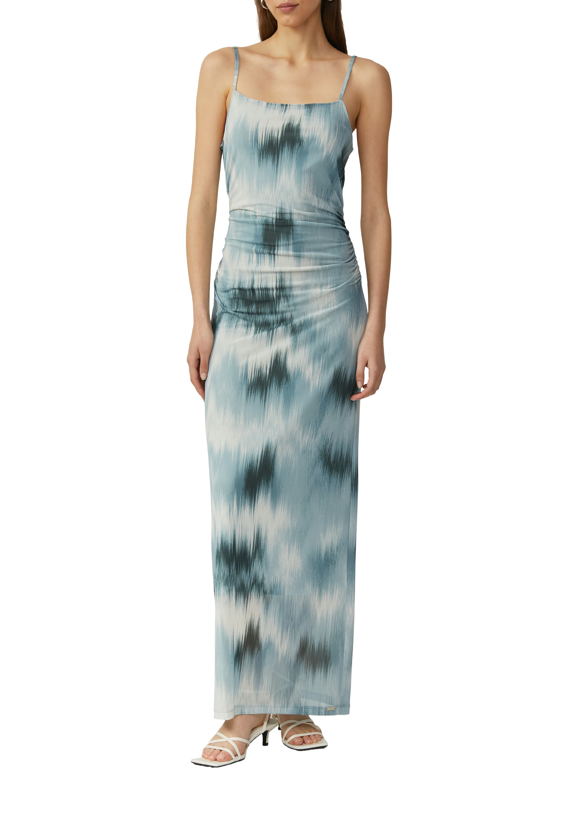 QS Meshkleid Ohne Taschen mit All-over-Print