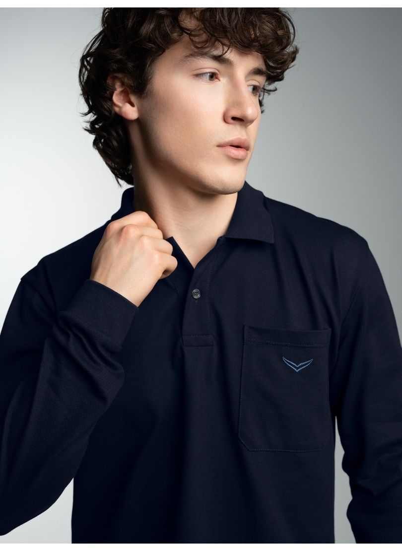 Trigema Poloshirt »TRIGEMA Poloshirt mit Brusttasche«, (1 tlg.)