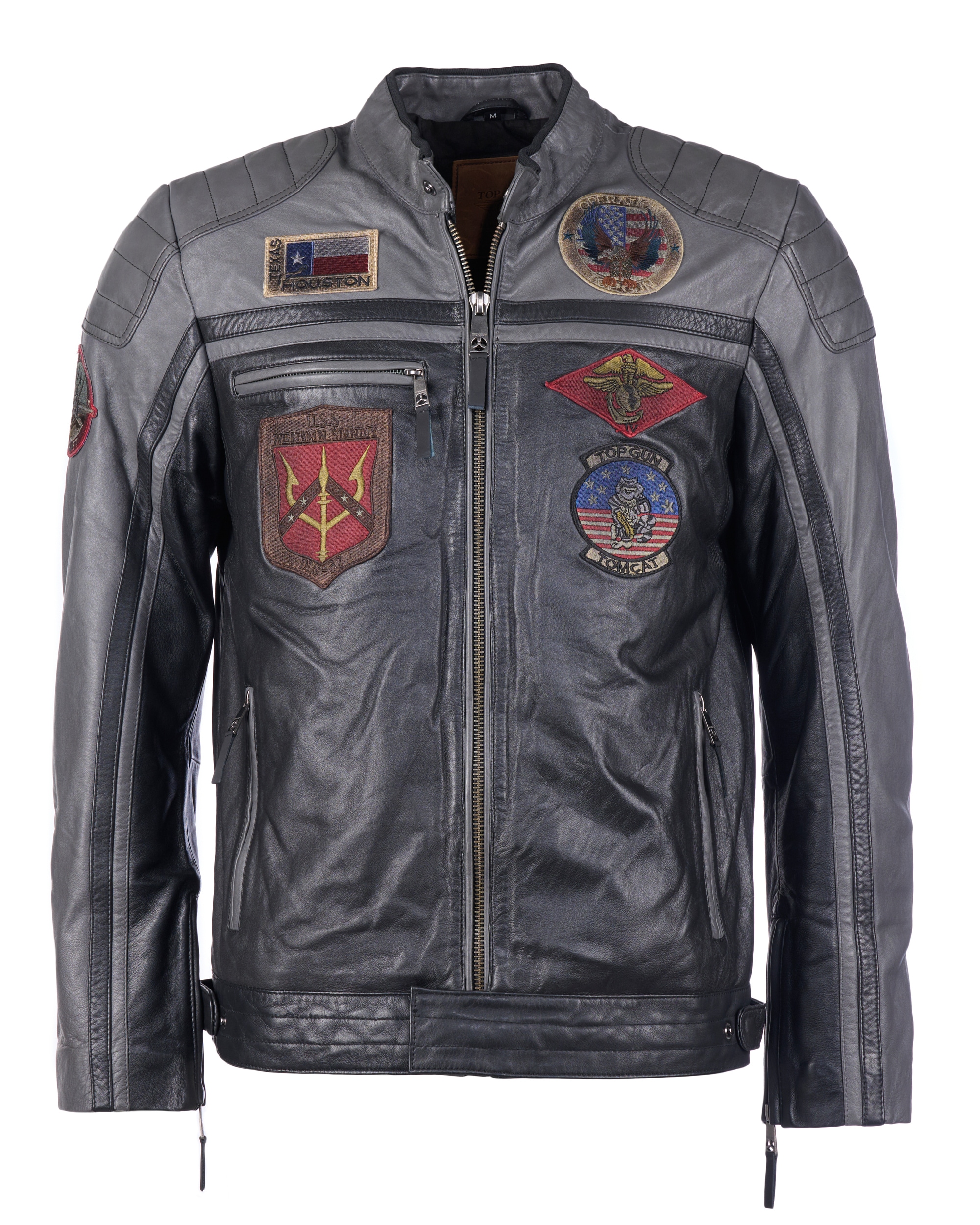 TOP GUN Lederjacke »Lederjacke TGJ1005«