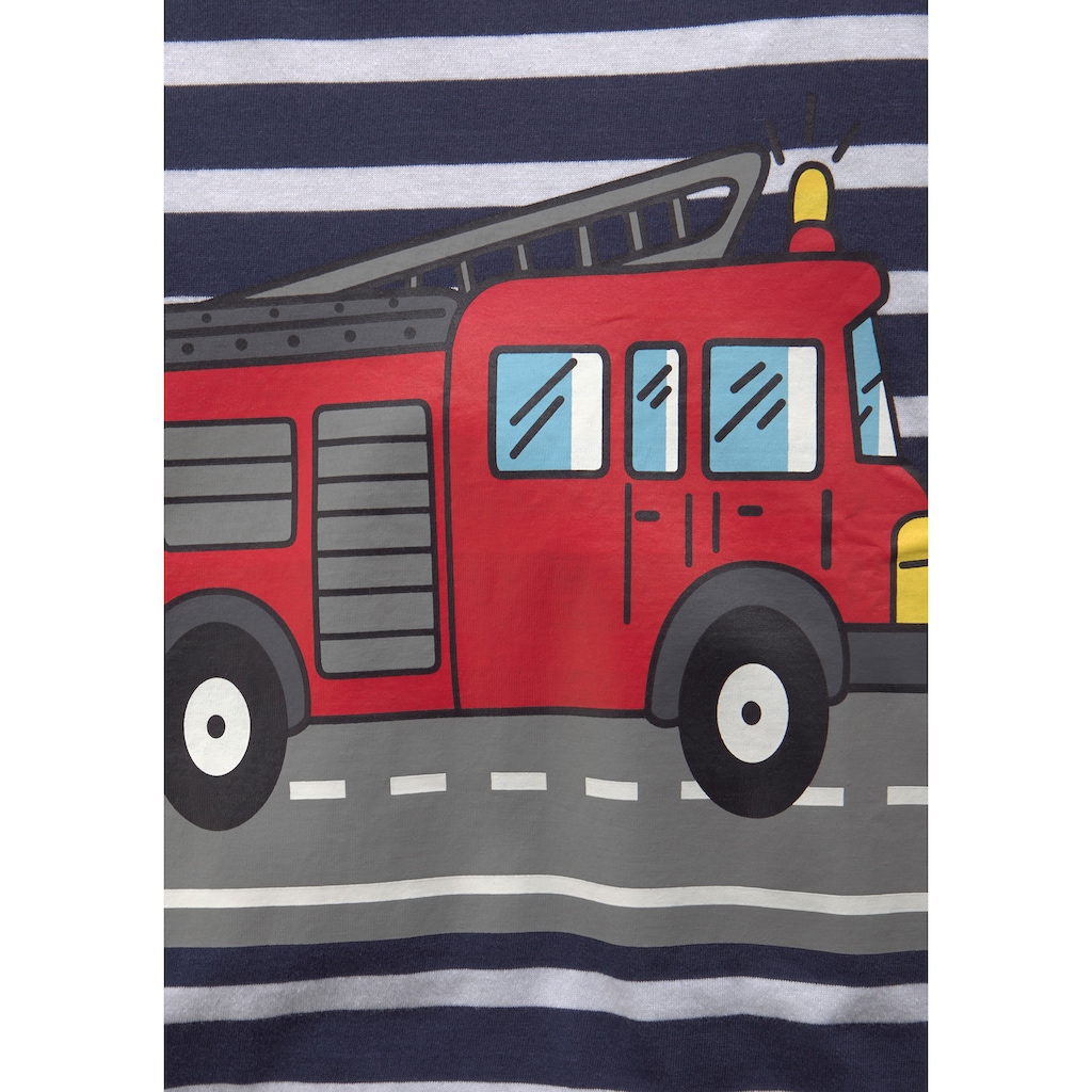 KIDSWORLD Langarmshirt »TATÜ TATA die Feuerwehr ist da«