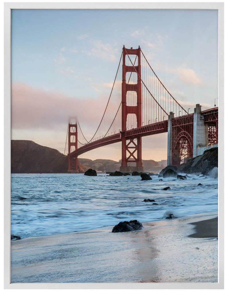 Wall-Art Poster »Golden Gate Bridge«, Brücken, (1 St.), Poster, Wandbild,  Bild, Wandposter bequem bestellen