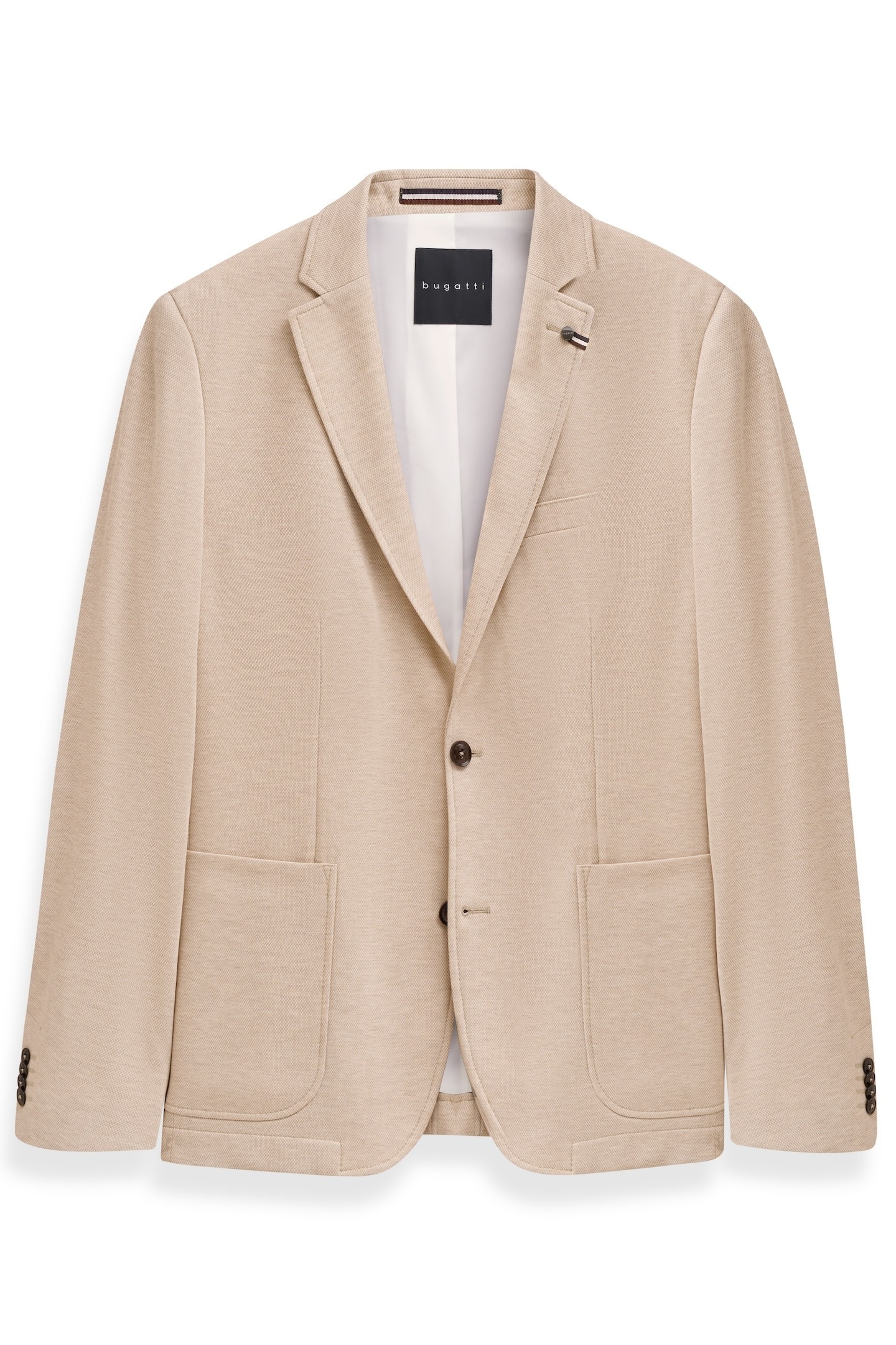 bugatti Sakko »Modern Fit« Jersey Stretch mit Taschen
