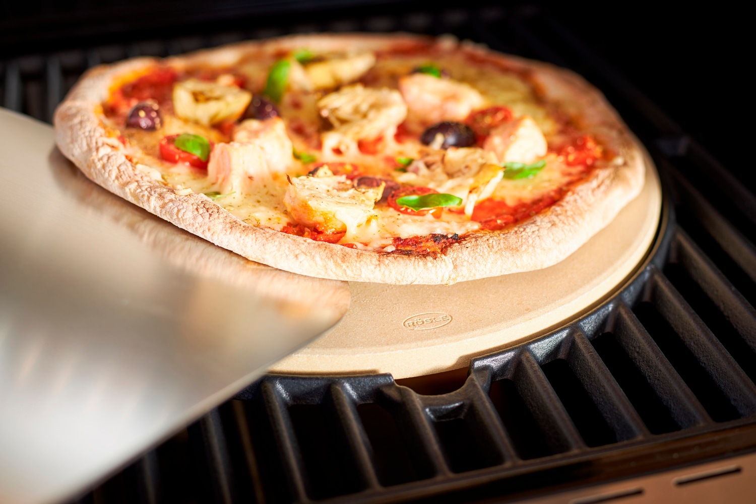 RÖSLE Grillrost »VARIO, 25442«, emailliertes Gusseisen für VARIO-Einsätze, zu VIDERO G2/G4/G6