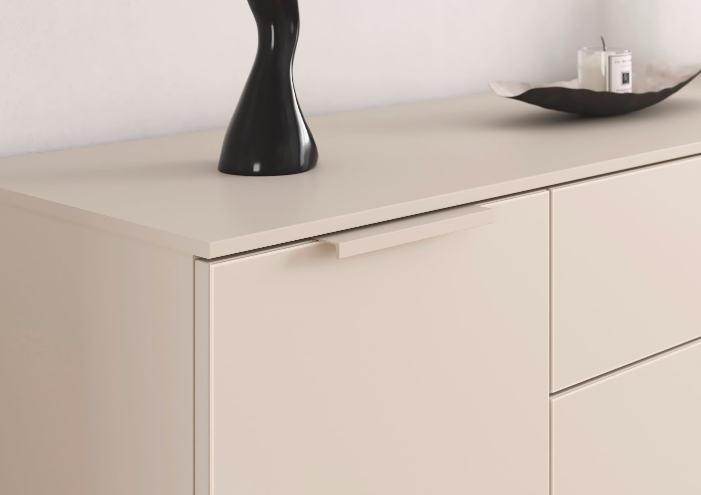 LeGer Home by Lena Gercke Kommode »Serina«, mit 5 Schubkästen und 1 Tür sowie Metallgriffen MADE IN GERMANY