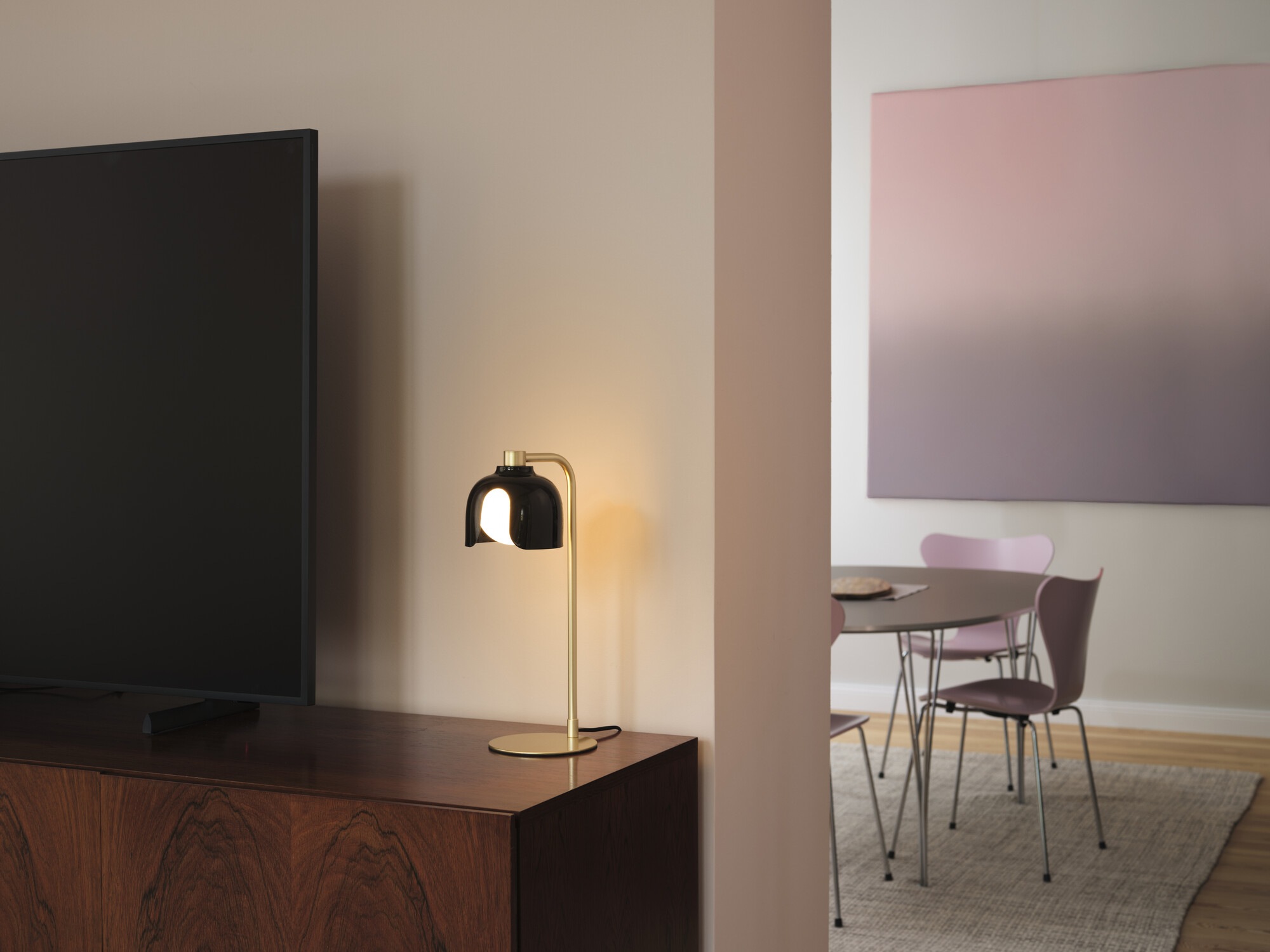 Osram Tischleuchte »Decor Corolle« G9 1 Stk. Fassung G9, Stahl und Glas