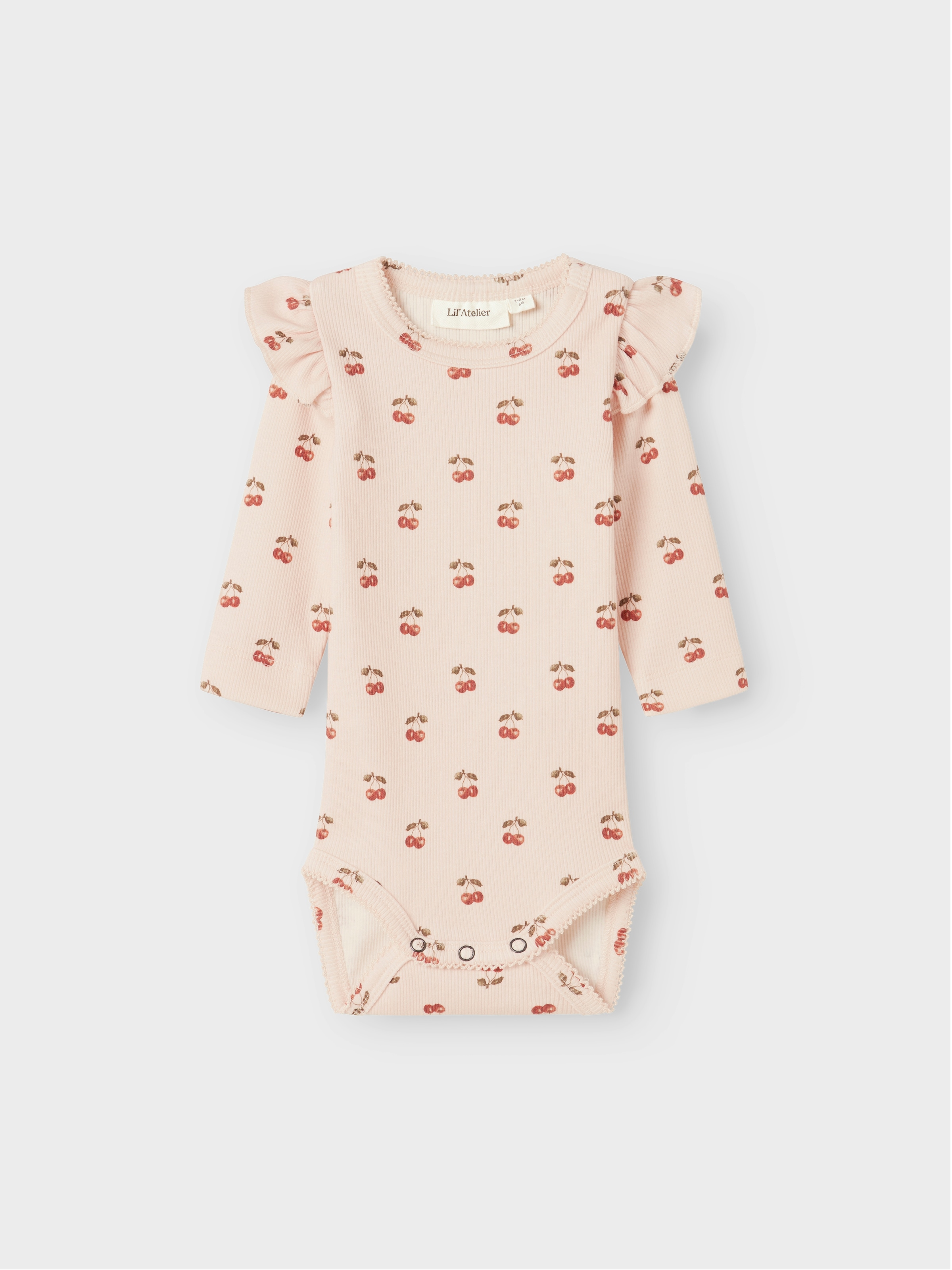 Lil' Atelier Langarmbody »NBFLAVO EVE LS SLIM BODY LIL NOOS« weiche Jersey Rippqualität
