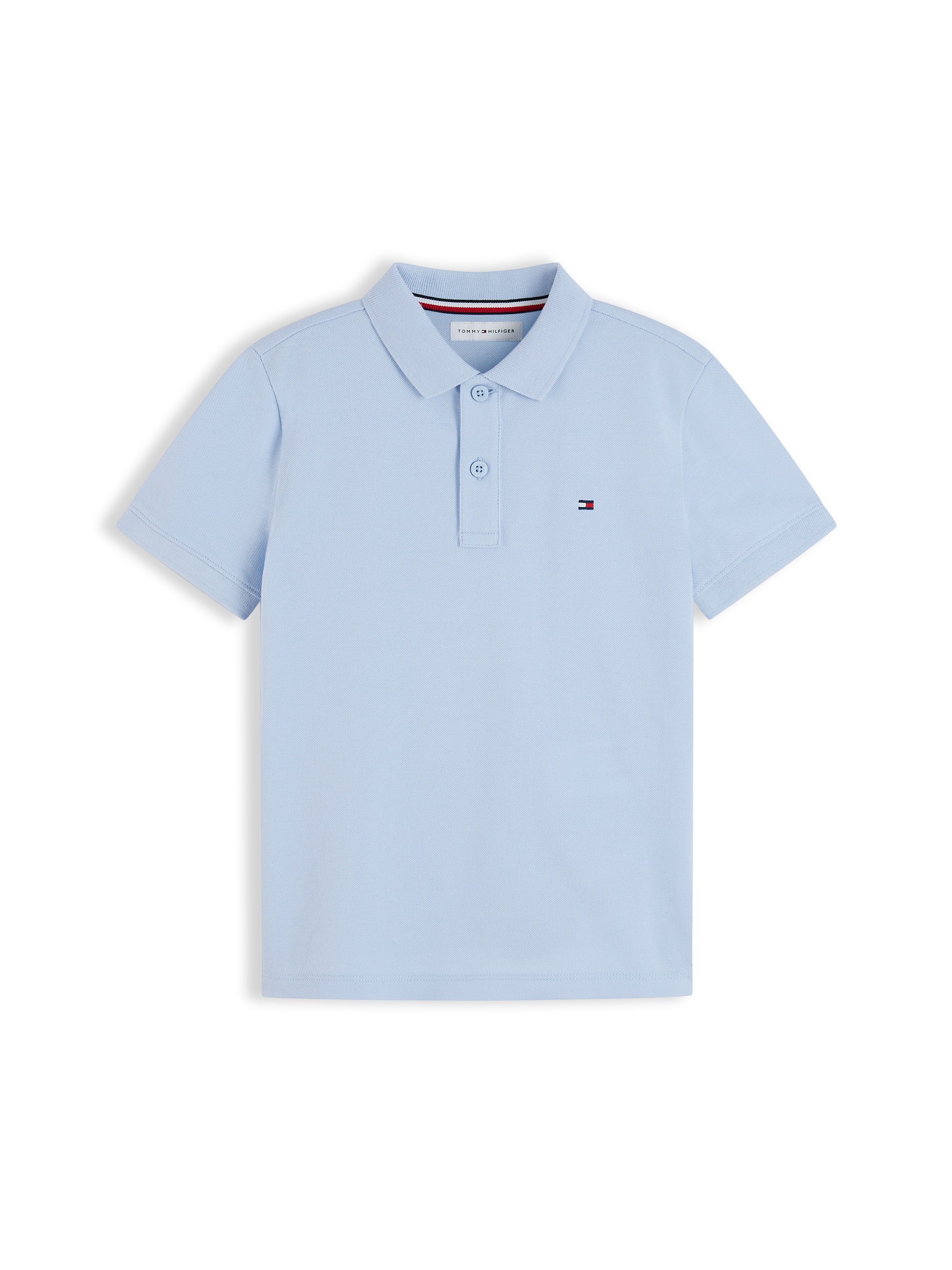 Tommy Hilfiger Poloshirt »FLAG POLO S/S« mit Logostickerei