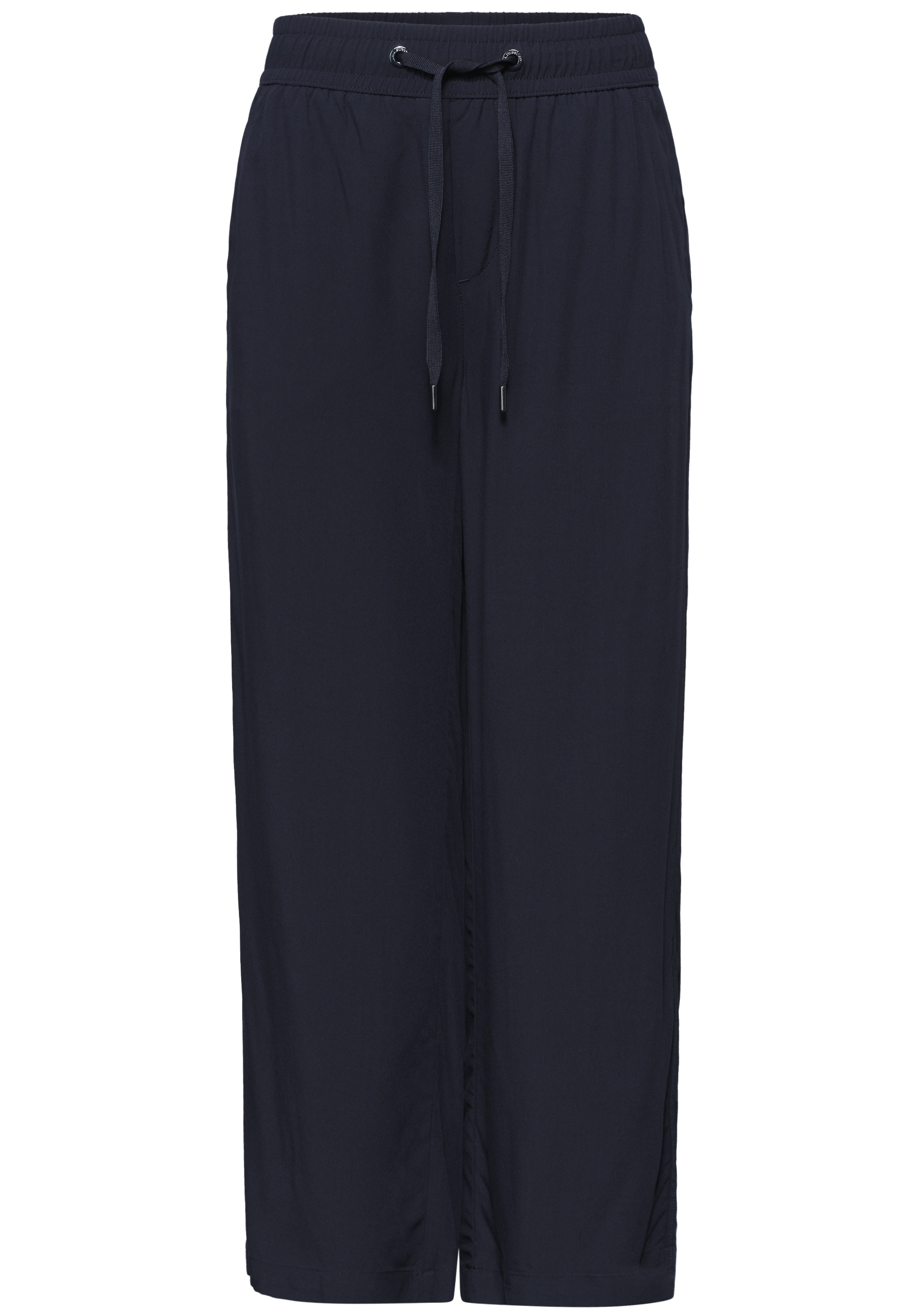 STREET ONE Stoffhose »Style Emee«  3/4-Sommerhose mit elastischem Bund und Tunnelzug