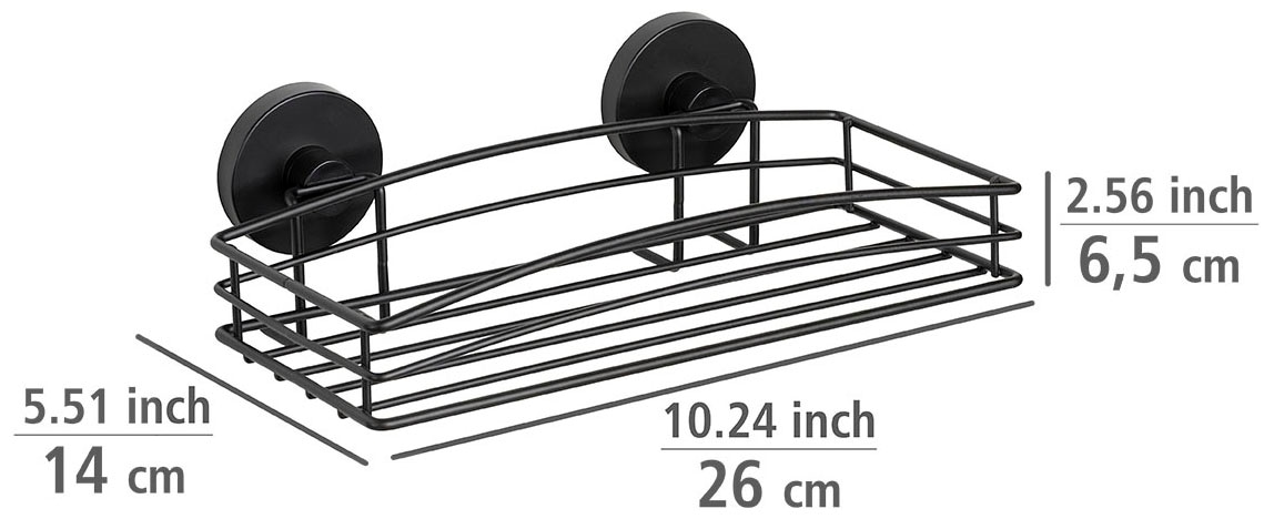 WENKO Duschablage »Vacuum-Loc«, 1 Ablage