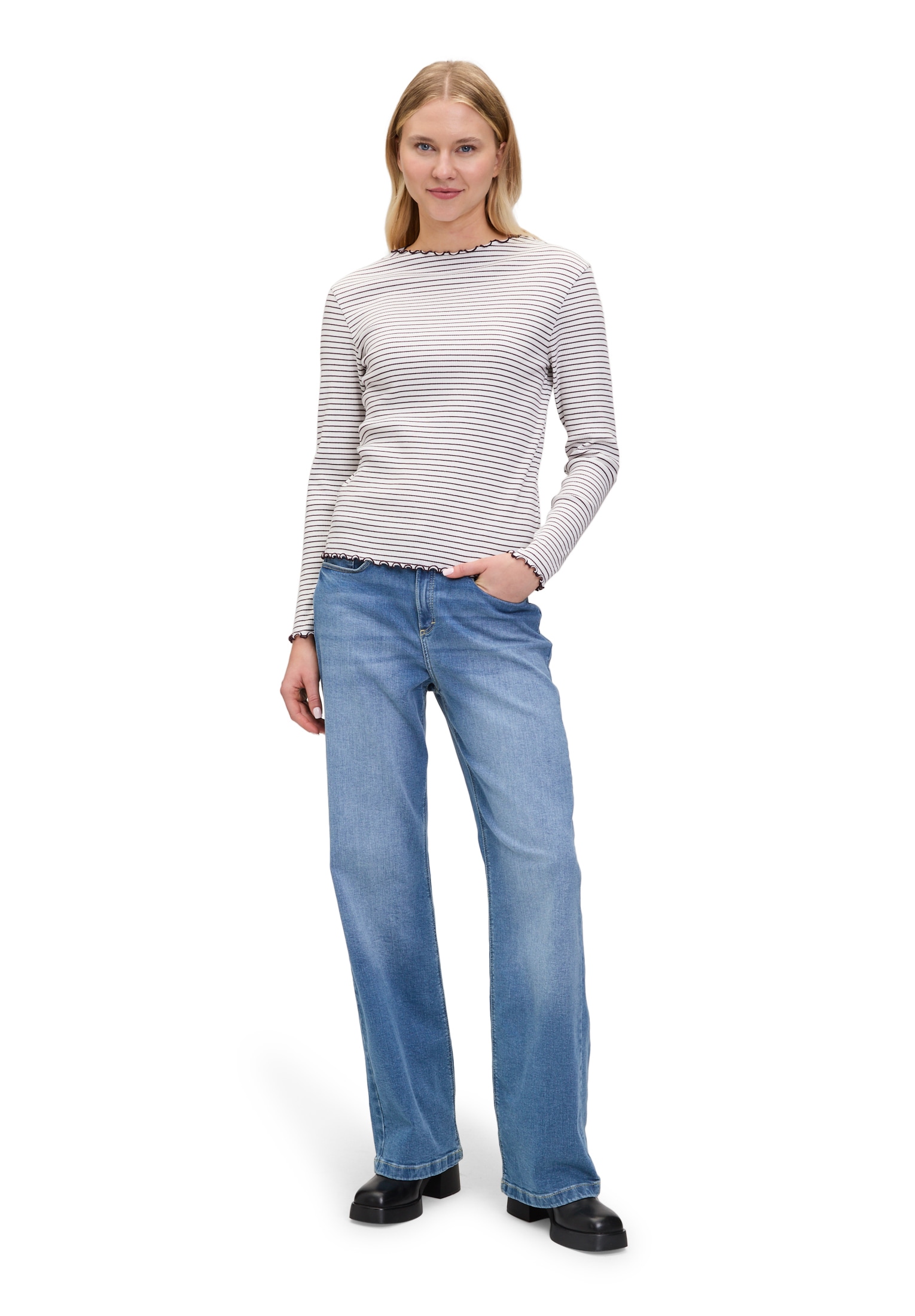 Cartoon Langarmshirt »Langarm-Shirt mit Kragen«