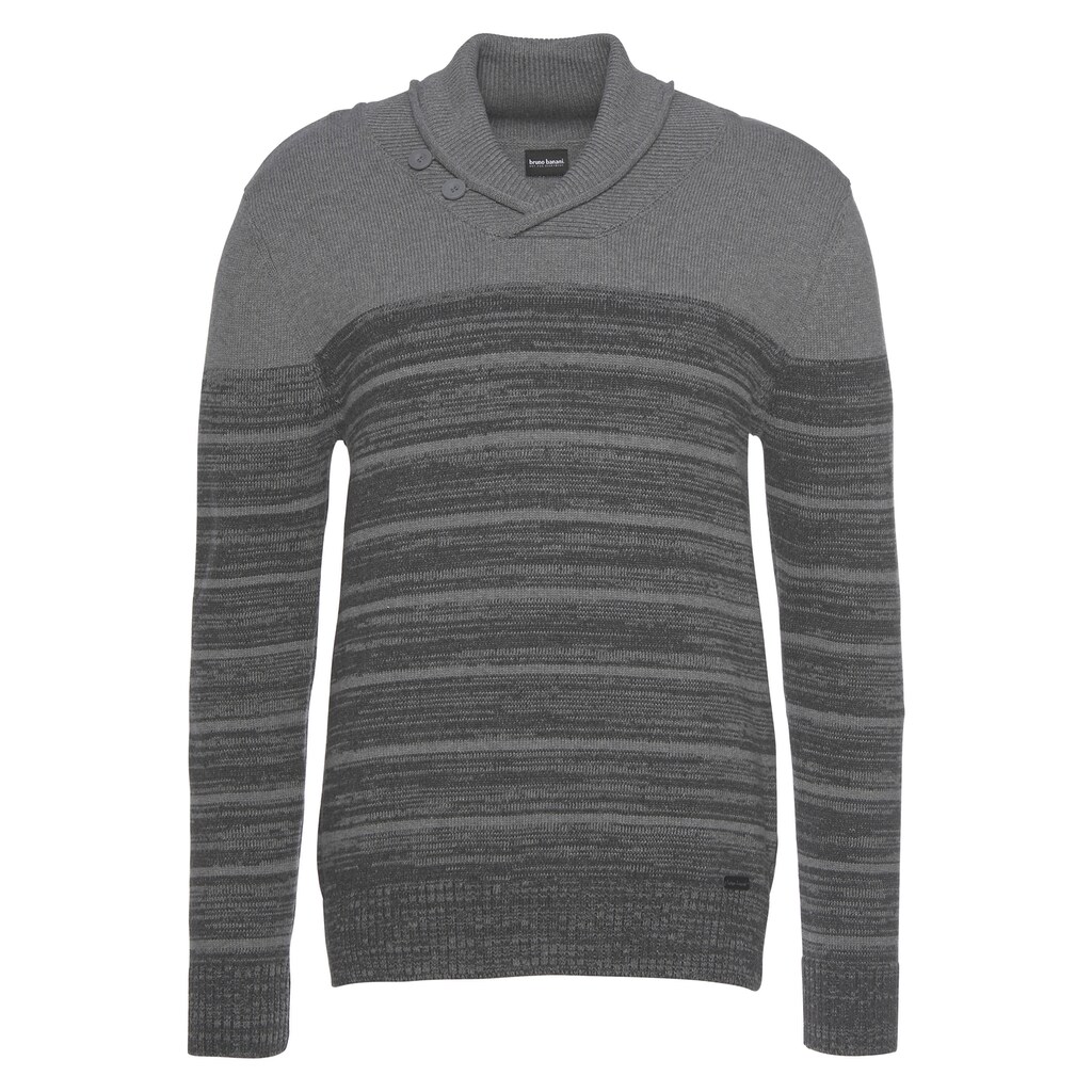 Bruno Banani Strickpullover, mit Schalkragen