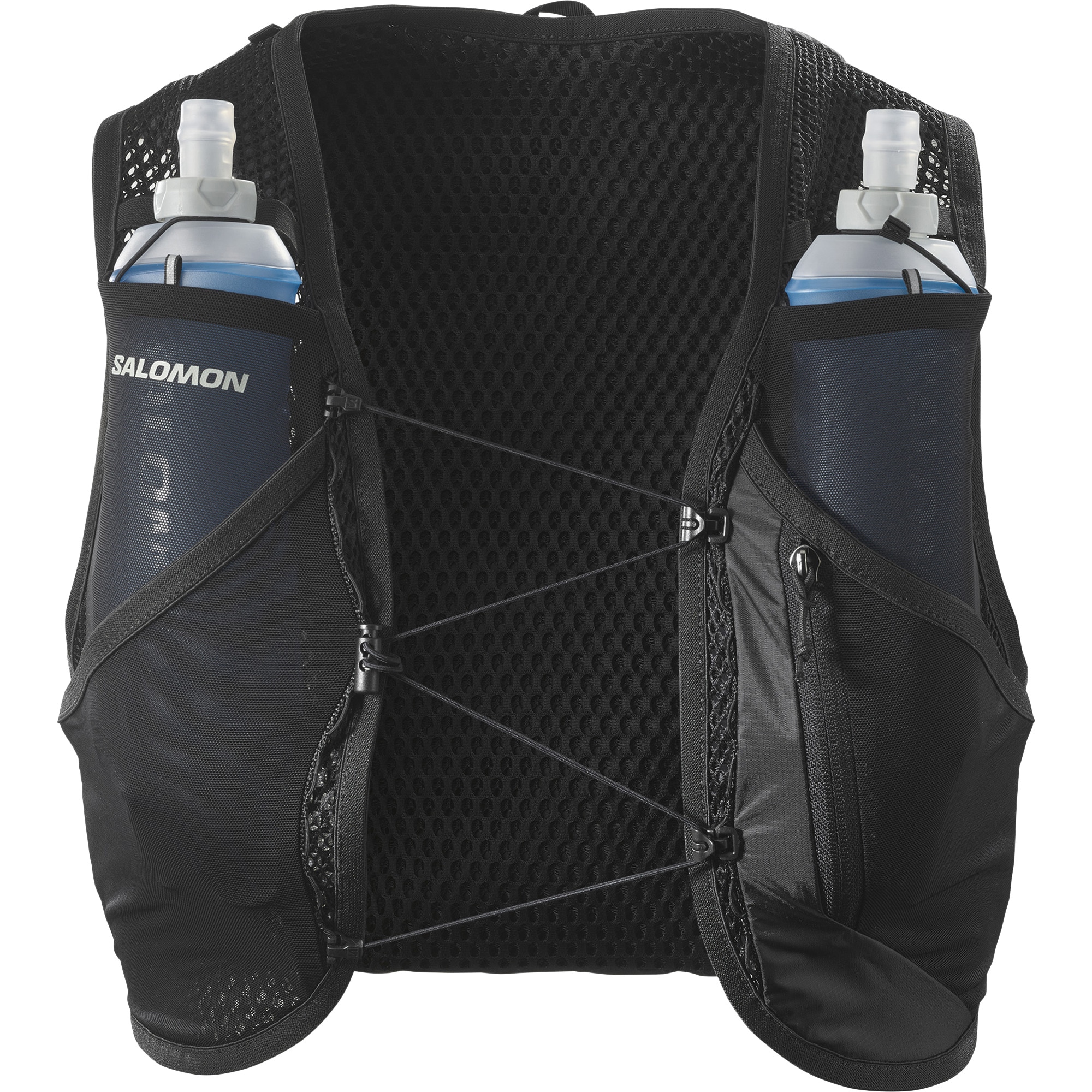 Salomon, Trinkrucksack »ACTIVE SKIN 8« Laufweste Inkl. Soft Flask, schwarz, Trinkrucksack
