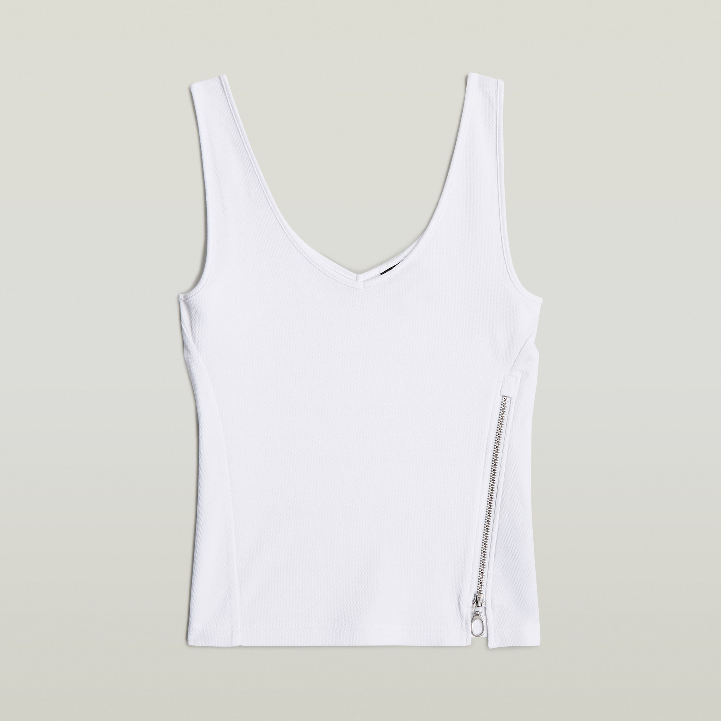 G-STAR Trägertop »Asymmetrical Zip«, mit Reißverschluss