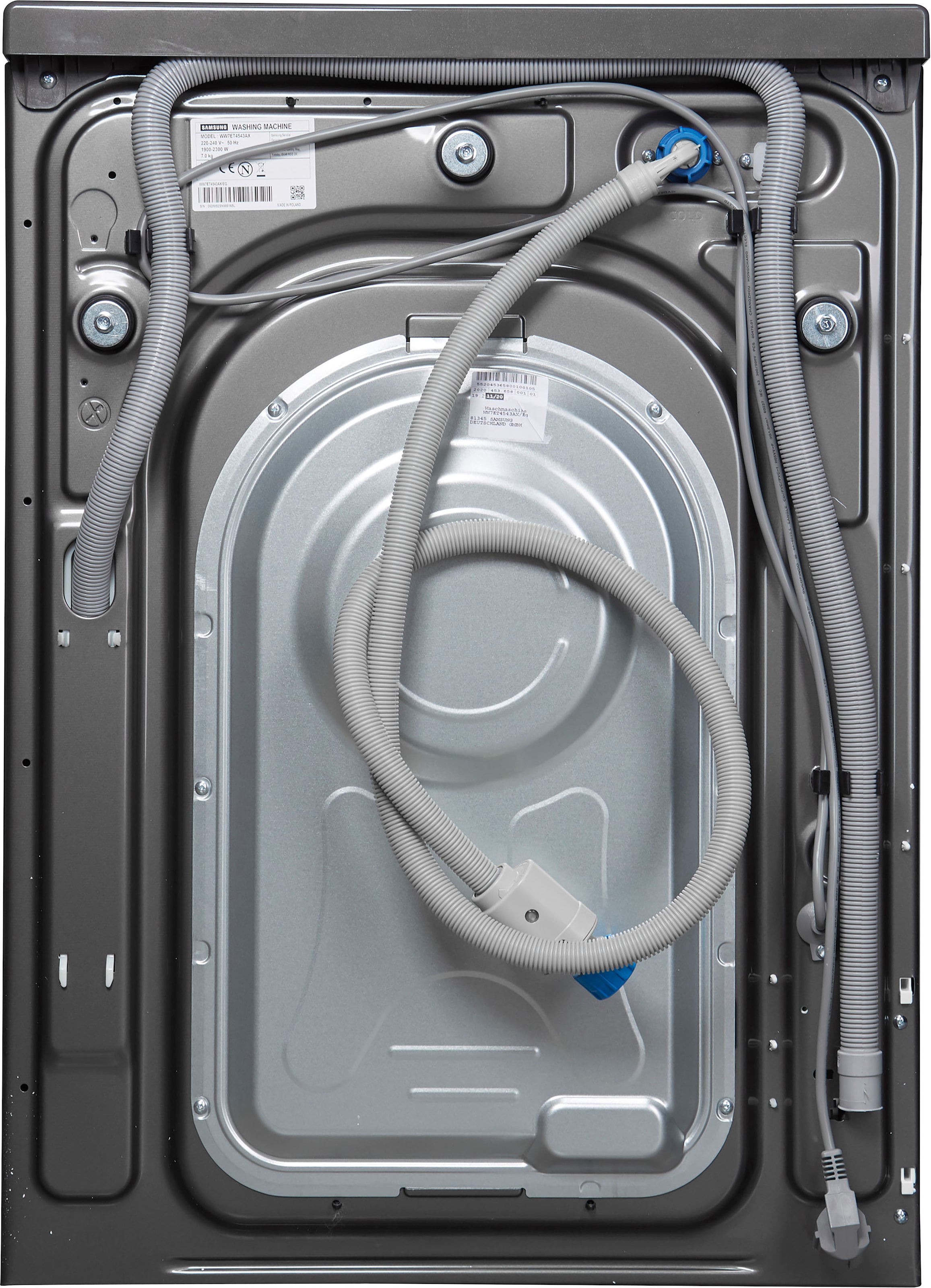 Samsung Waschmaschine »WW7ET4543AX«, WW4500T INOX, WW7ET4543AX, 7 kg, 1400 U/min, AddWash™