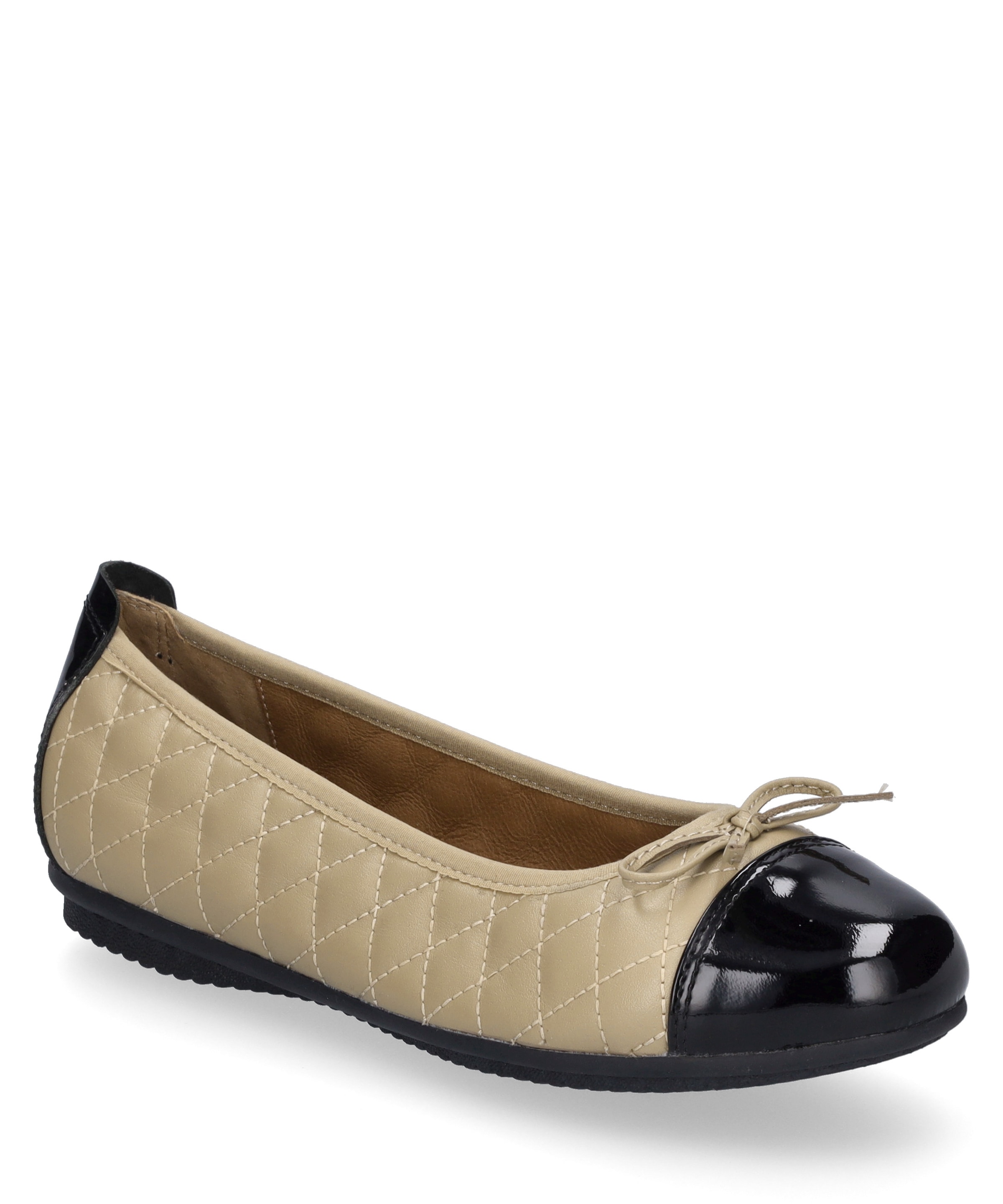 Josef Seibel Ballerina »Pippa 76, schwarz-beige«