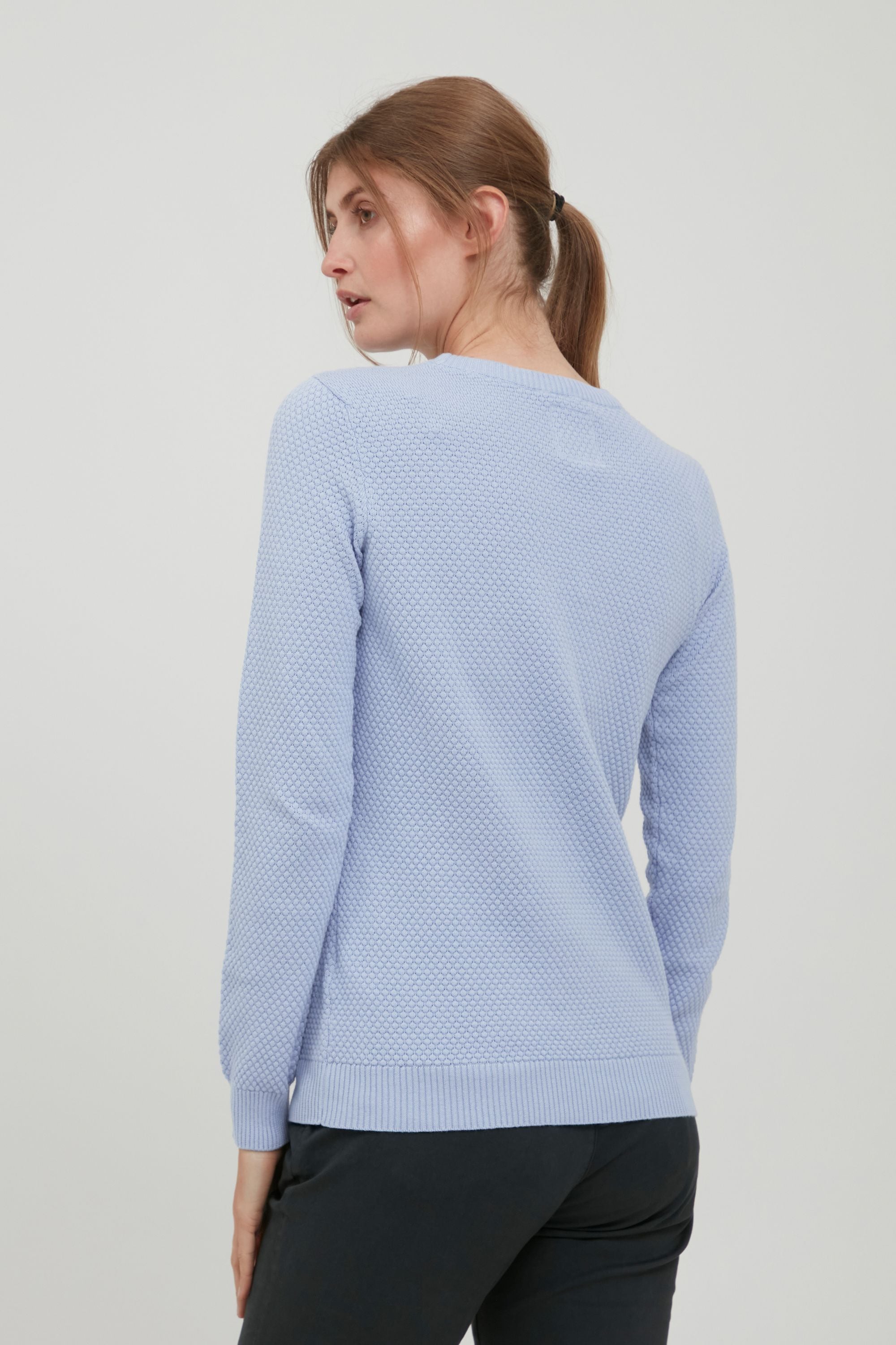 OXMO Strickfleece-Pullover »Strickpullover OXSarah«