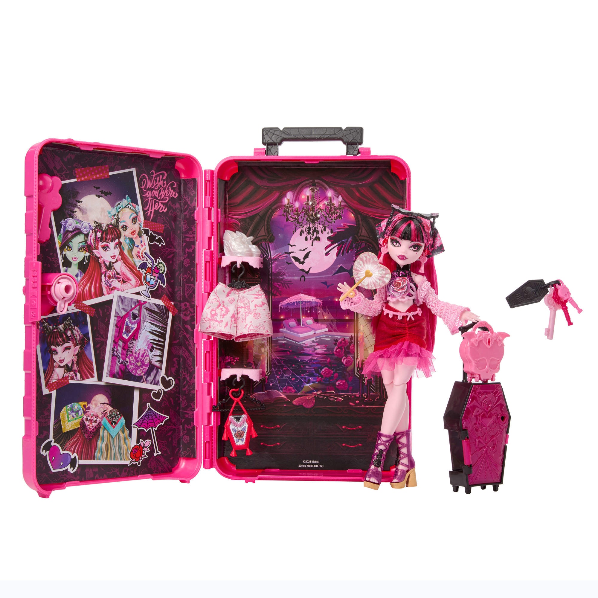 MonsterHigh™ Anziehpuppe »Monster High Verborgene Schätze Oase Draculaura«