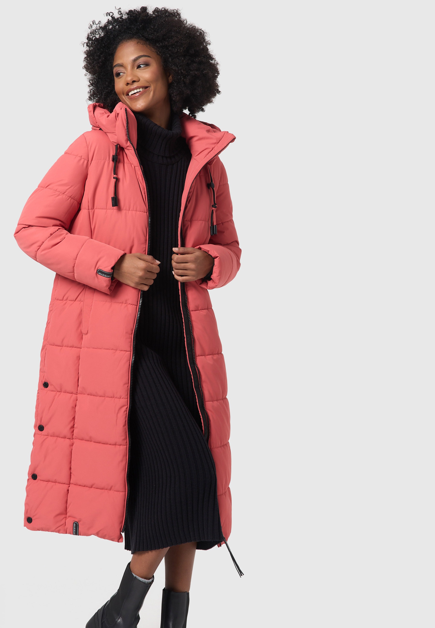 Marikoo Winterjacke »Marikoo Nadeshikoo XVI Damen lange Winter Steppjacke B985«