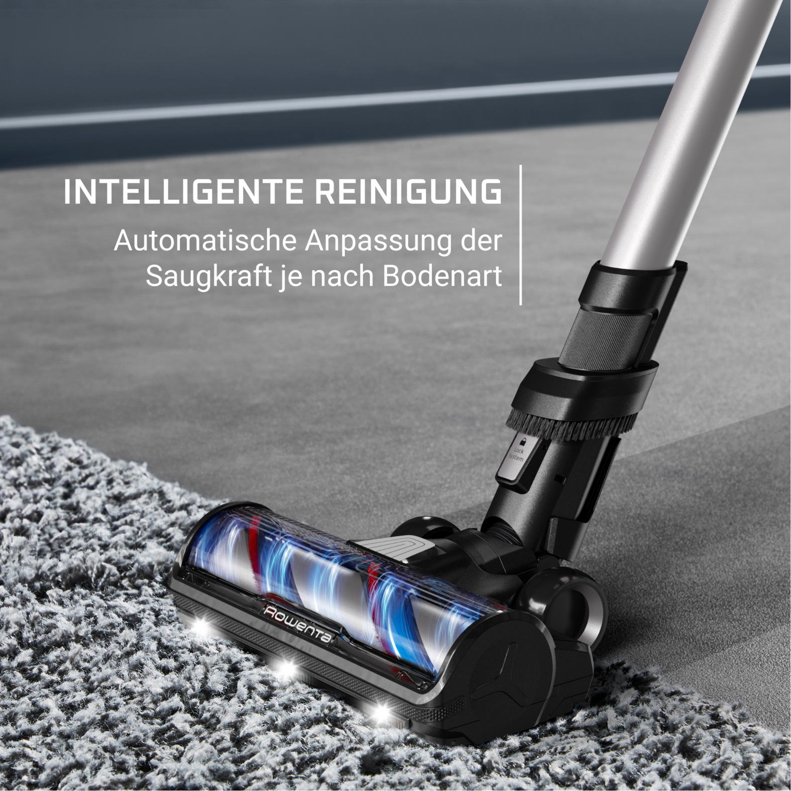 Rowenta Akku-Handstaubsauger »13.60 Allergy, hohe Saugleistung, ultraleicht, Flex-Gelenk, LED-Licht«, sehr leicht, automatische Saugleistungsanpassung, RH9A36