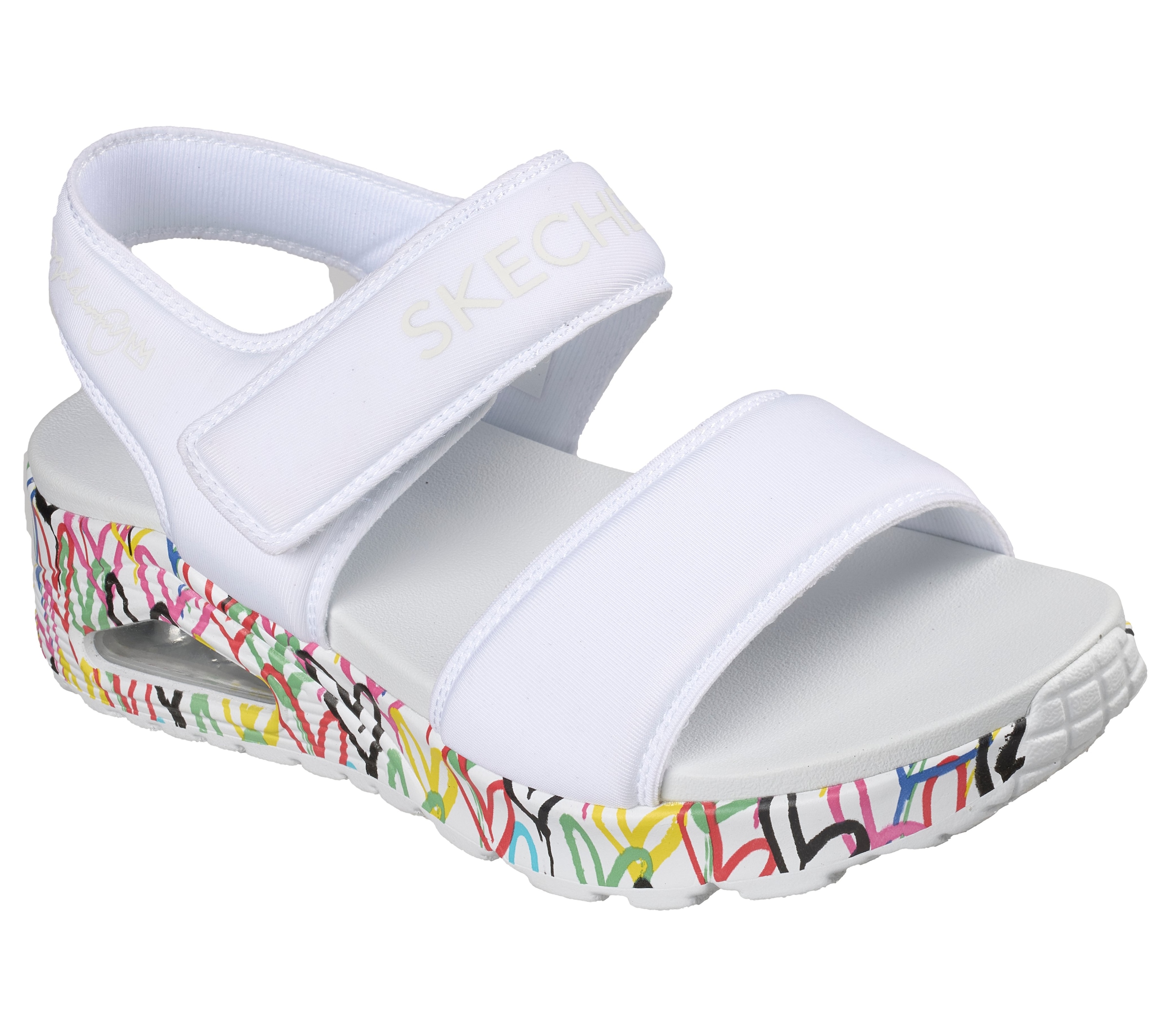 Skechers Sandale »UNO«  Sommerschuh, Strandschuh mit Skech-Air Luftkissensohle